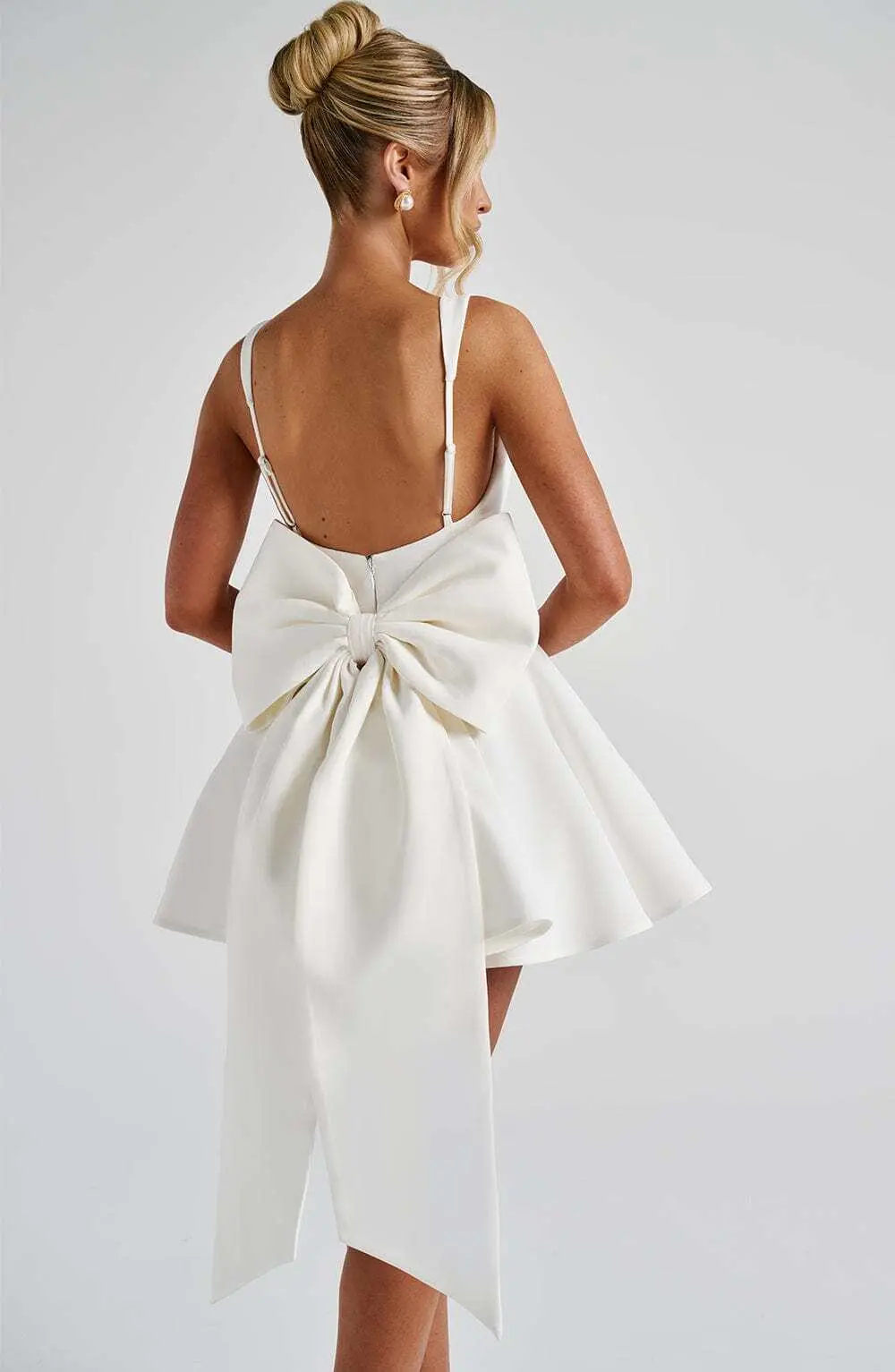 Rue Mini Dress - Ivory - Image 2