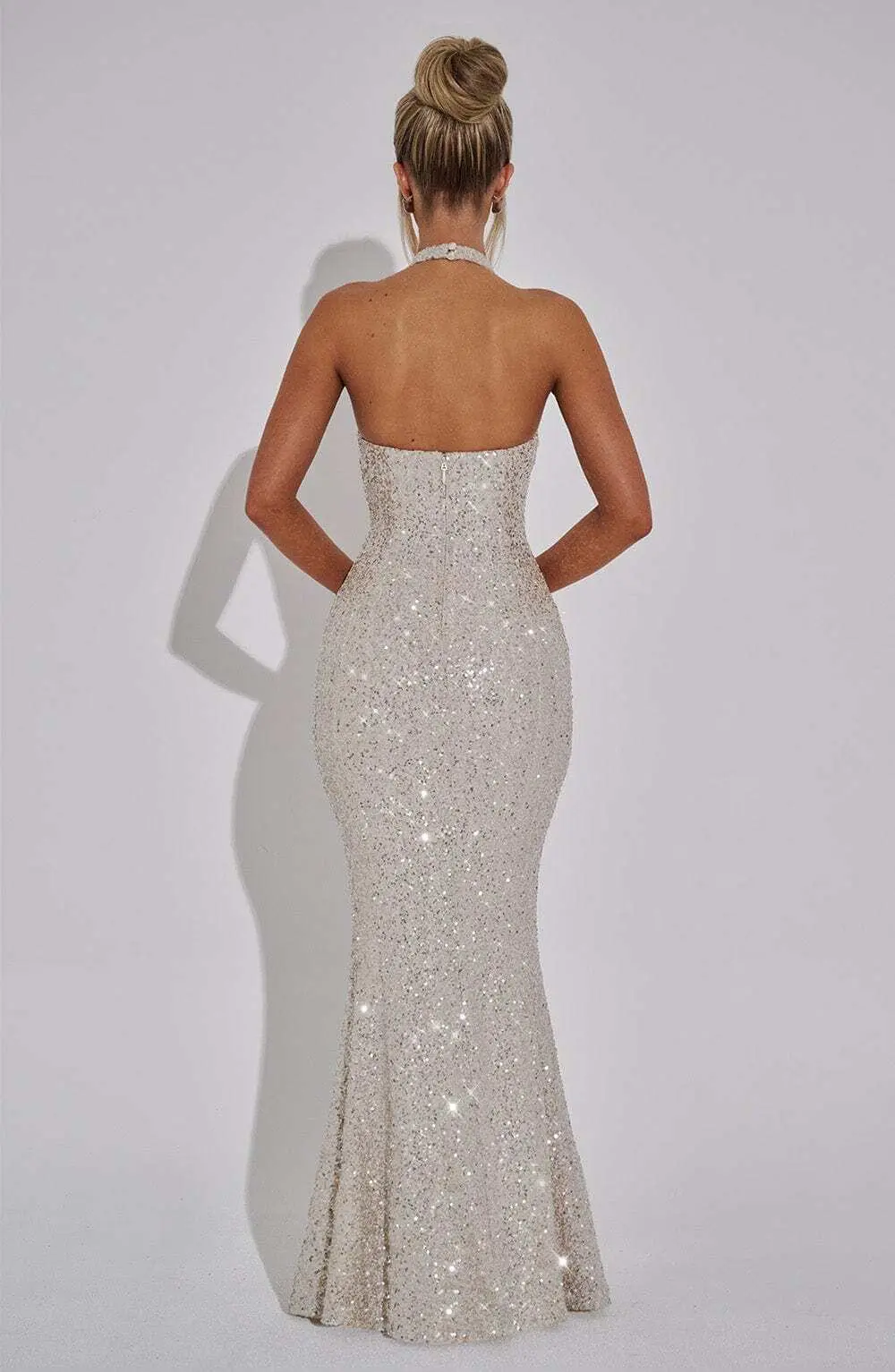 Odette Maxi Dress - Champagne - Image 6