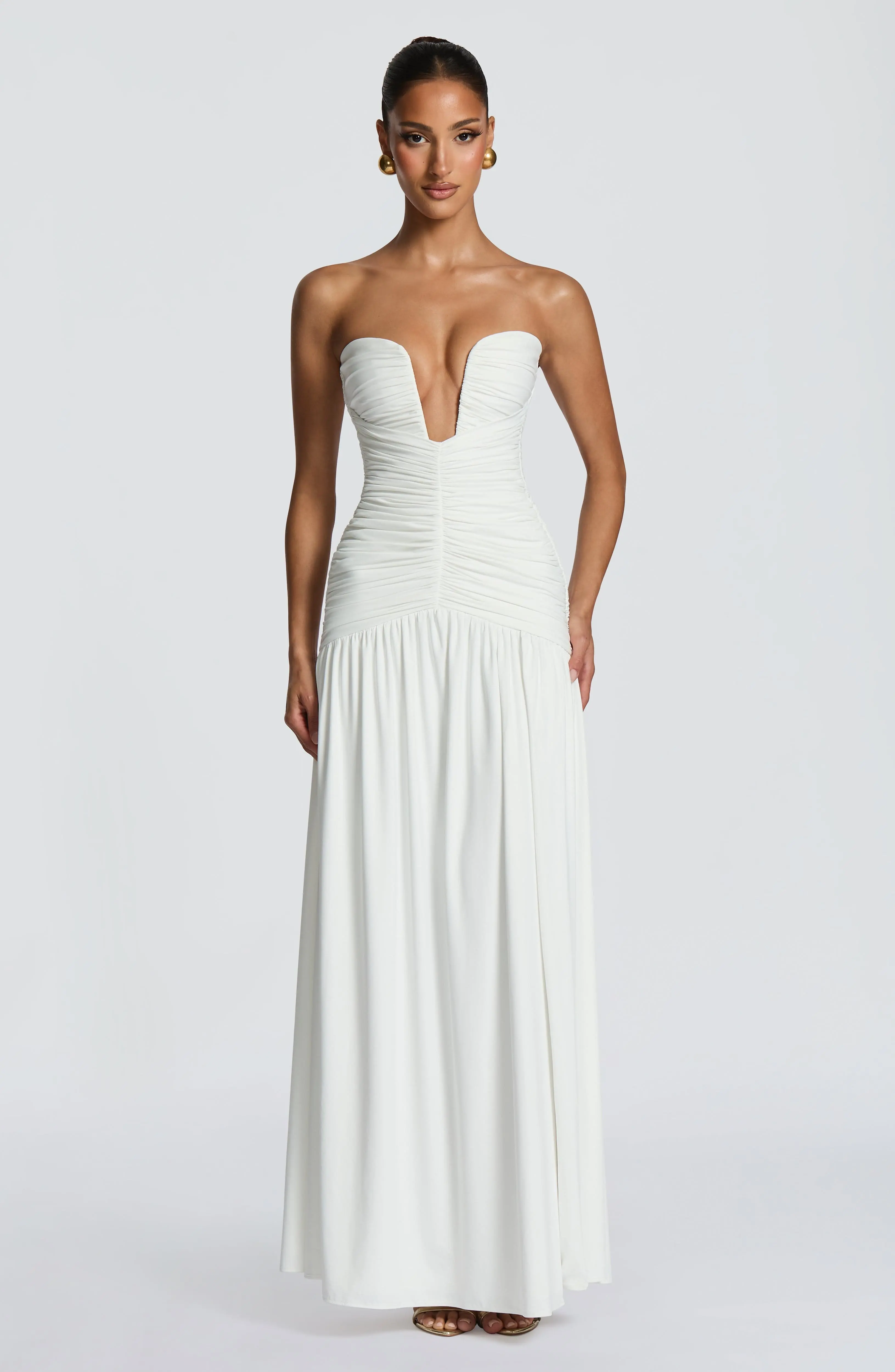 Junia Maxi Dress - White - Image 6