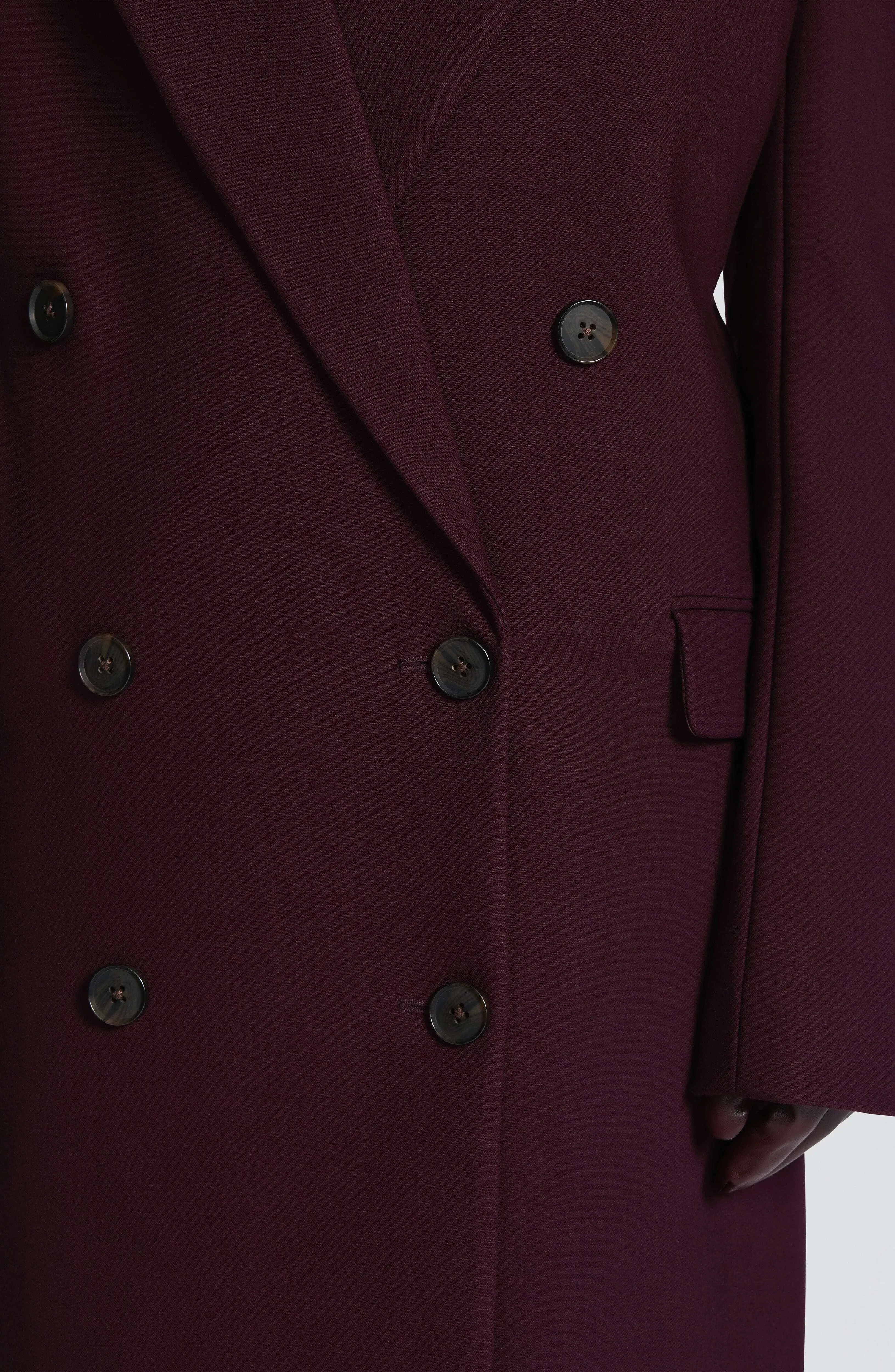 Michelle Coat - Plum - Image 9
