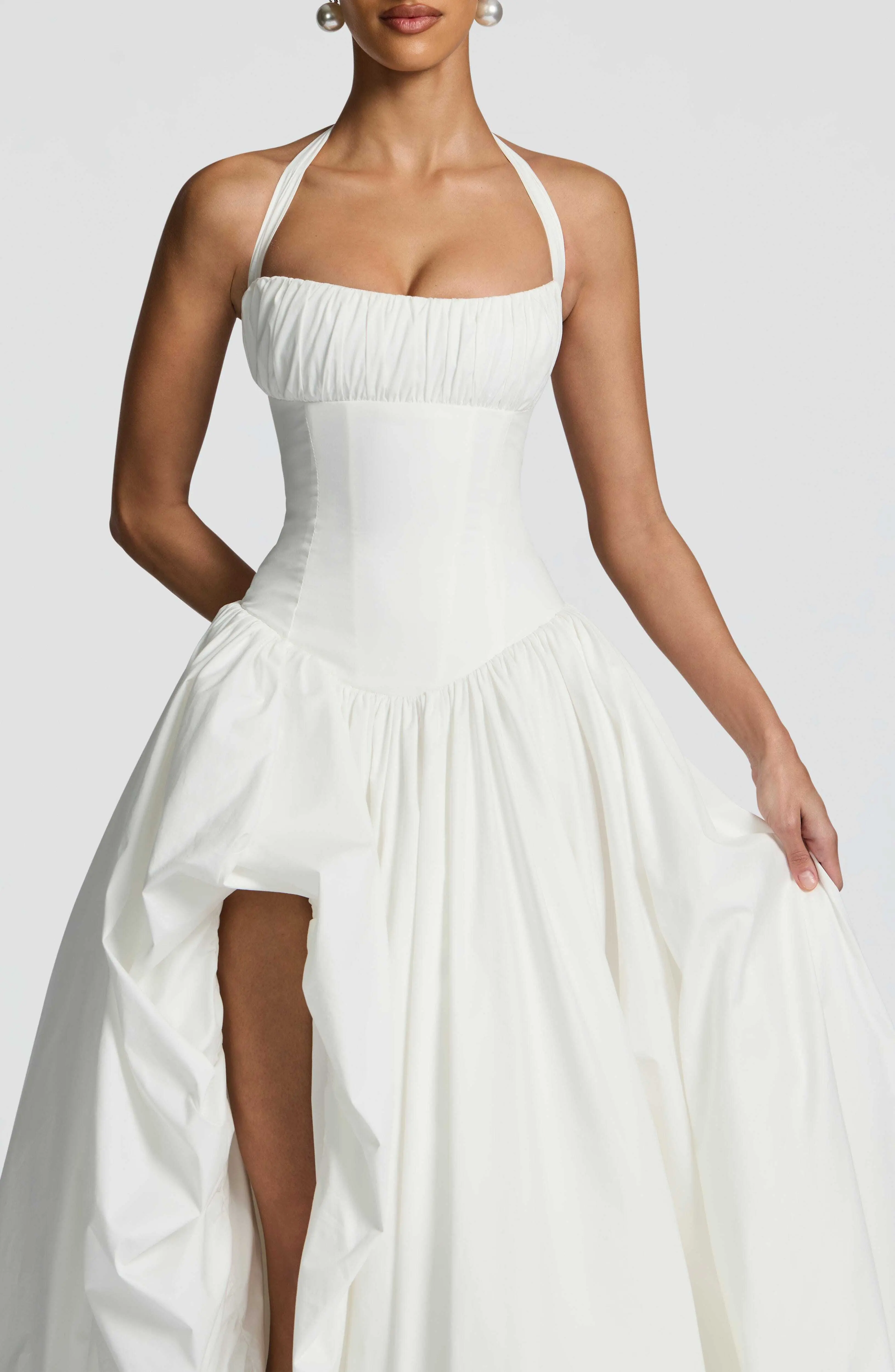 Keira Maxi Dress - Ivory - Image 8