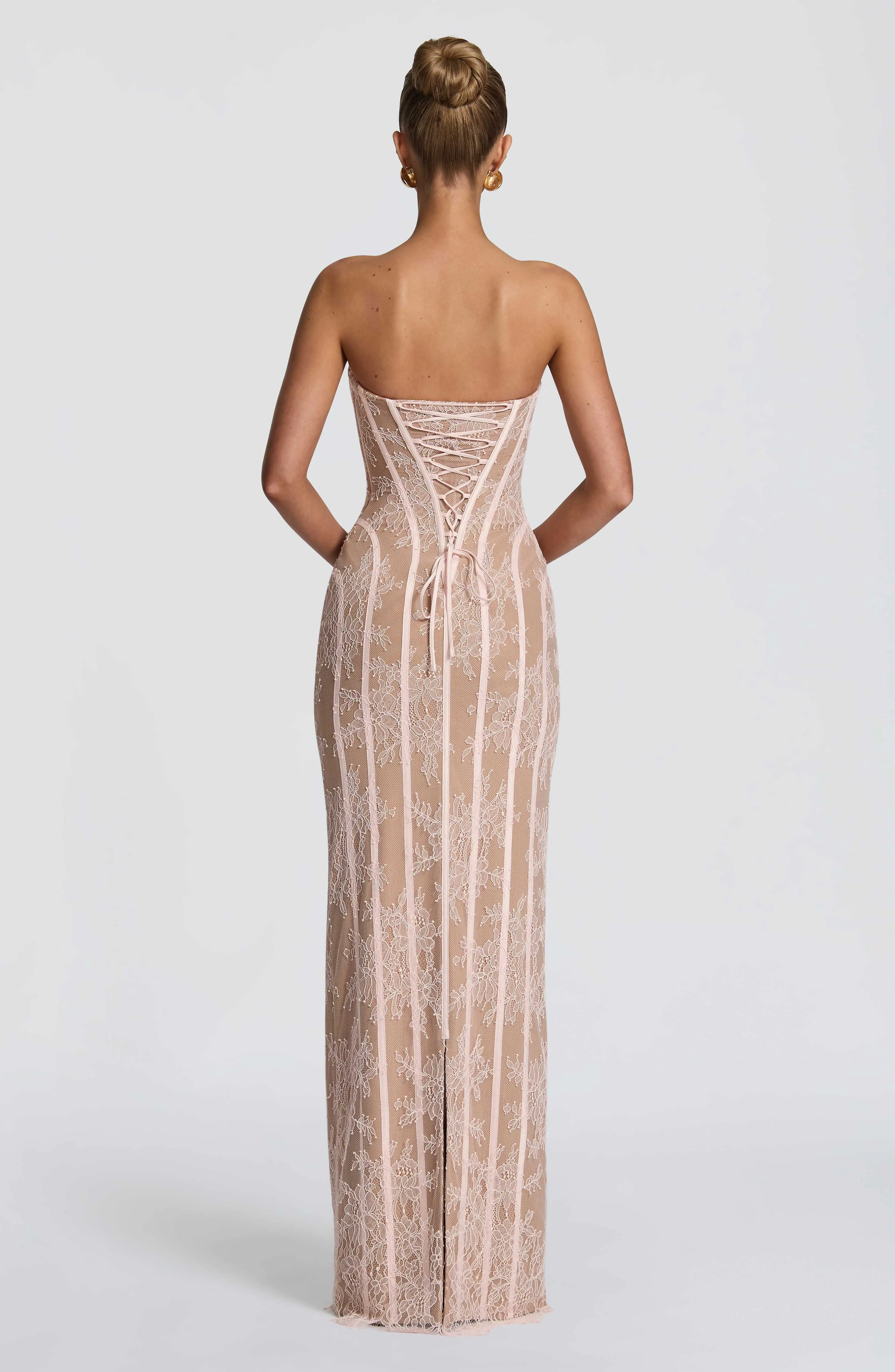 Sian Maxi Dress - Blush - Image 2