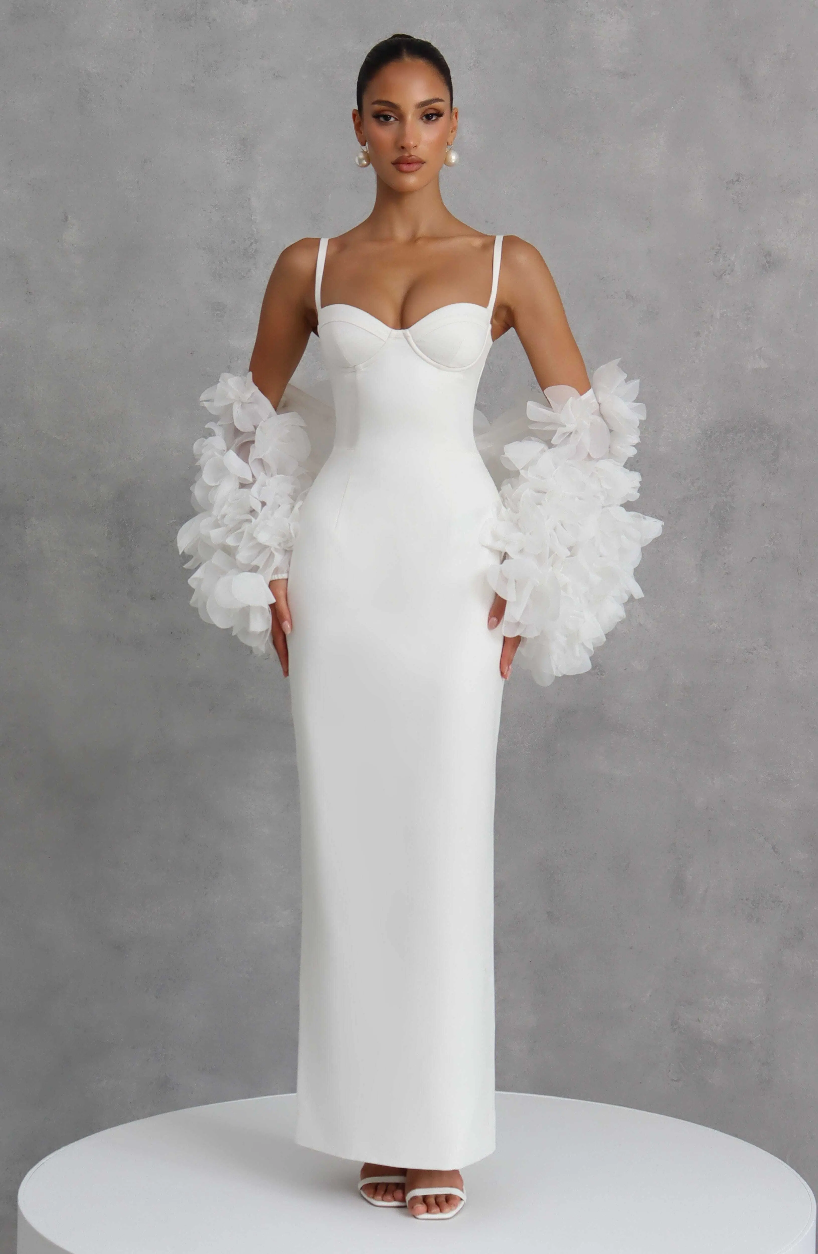 Bennett Maxi Dress - Ivory - Image 12
