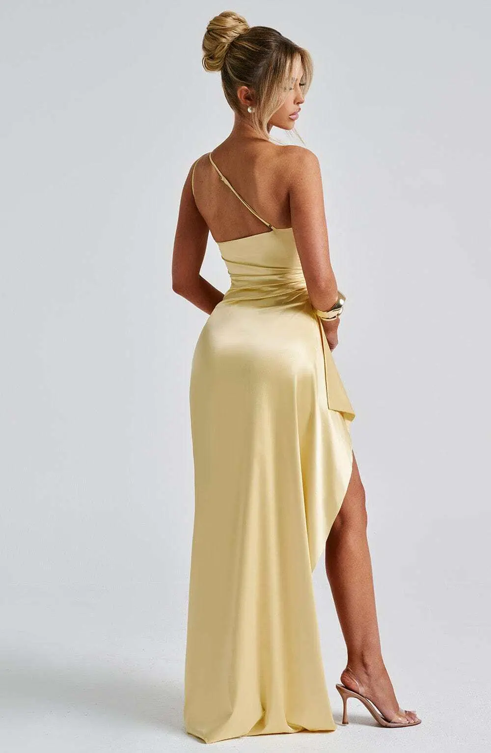 Ariel Maxi Dress - Lemon - Image 5