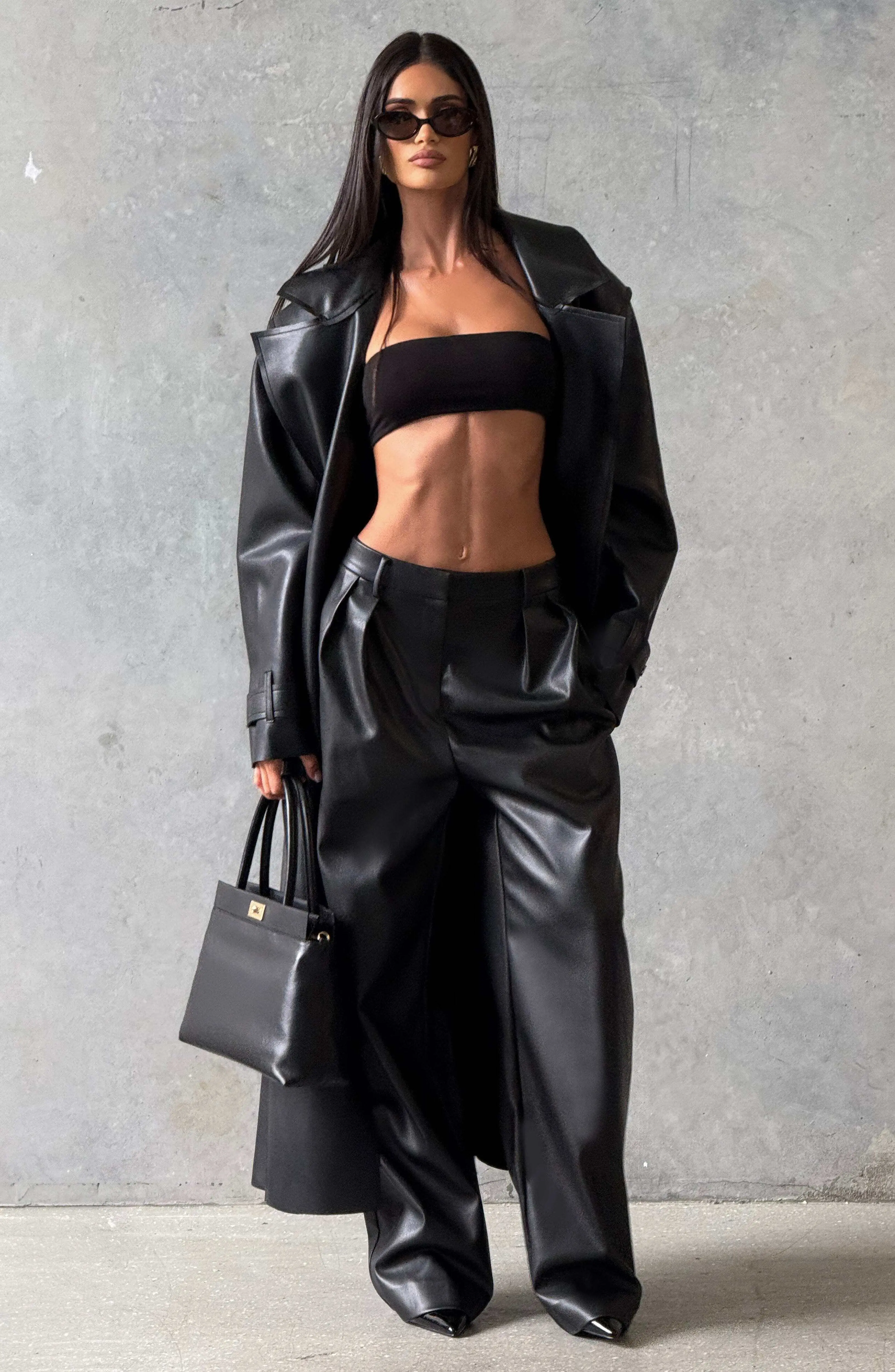 Bridget Trench Coat - Black - Image 10