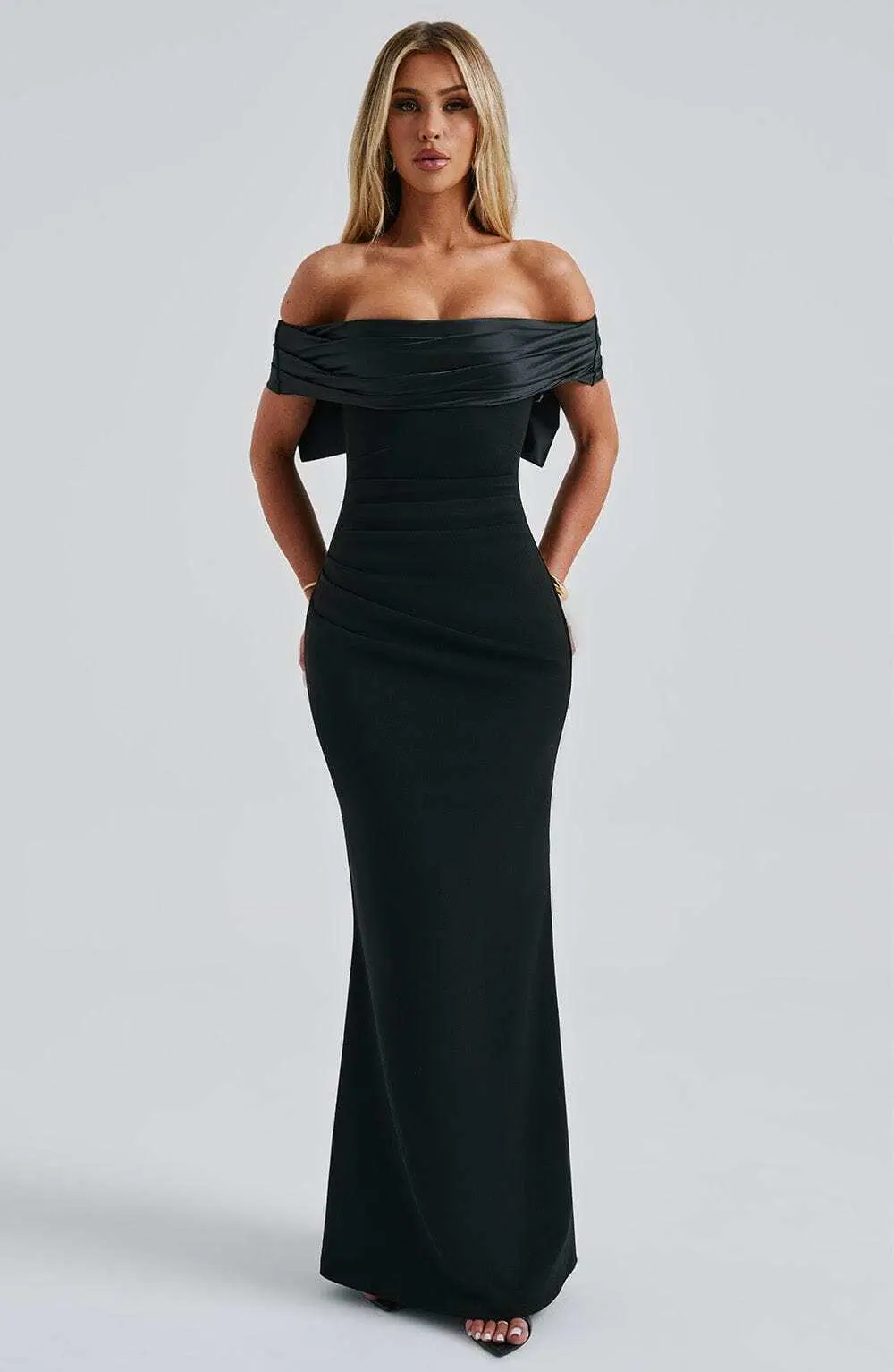 Joanna Maxi Dress - Black - Image 6