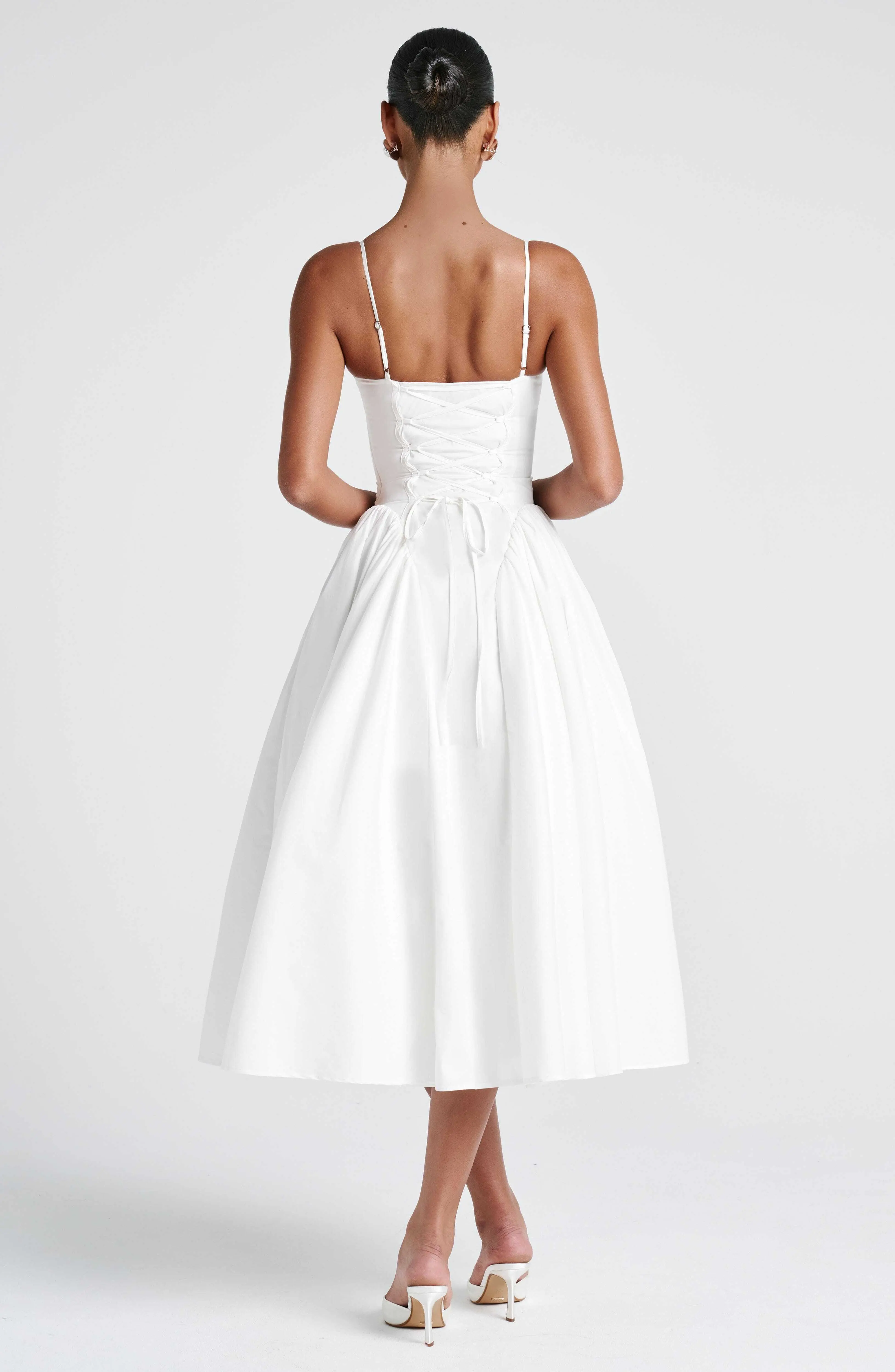 Emerson Midi Dress - Ivory - Image 7
