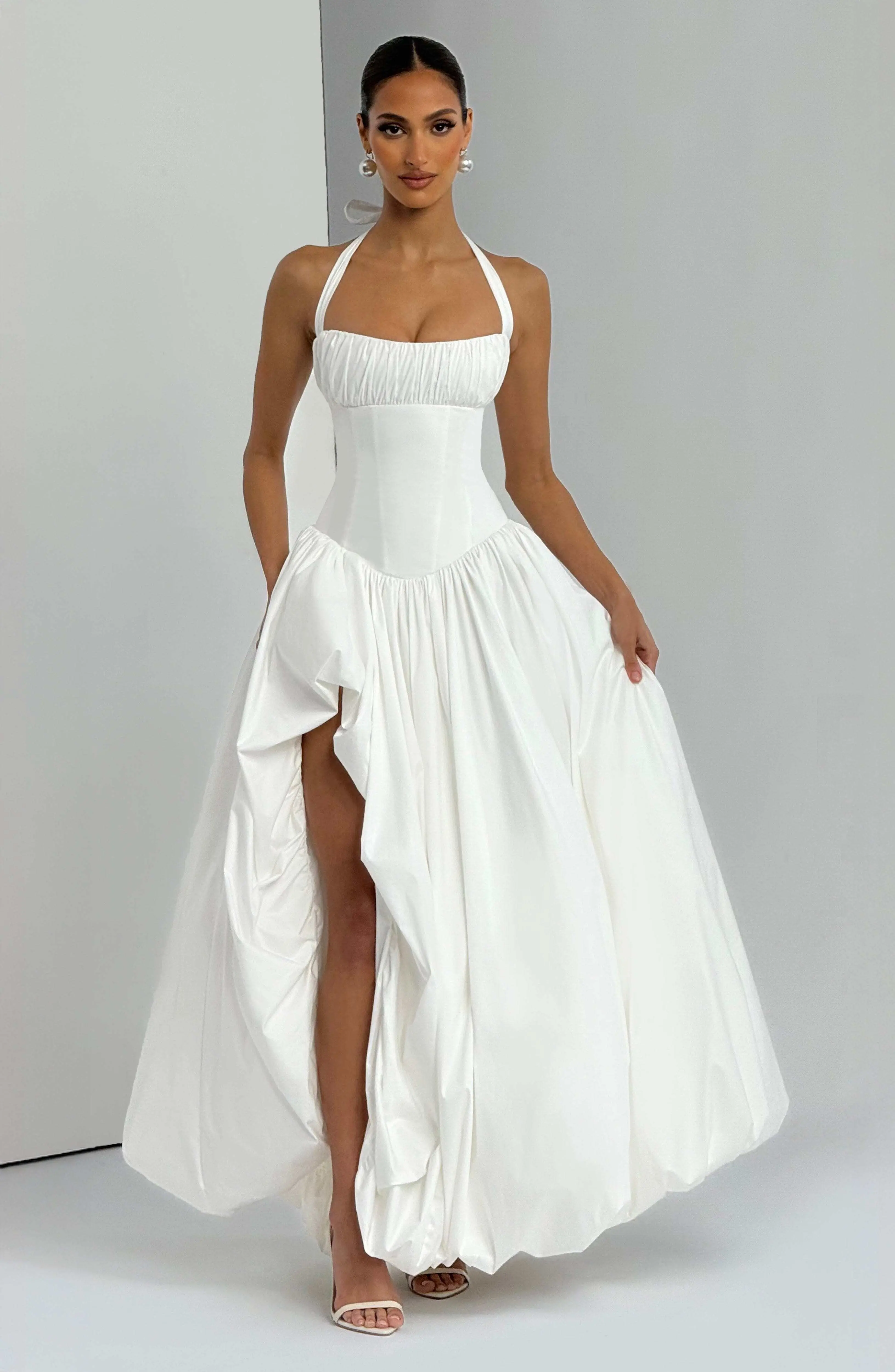 Keira Maxi Dress - Ivory - Image 5