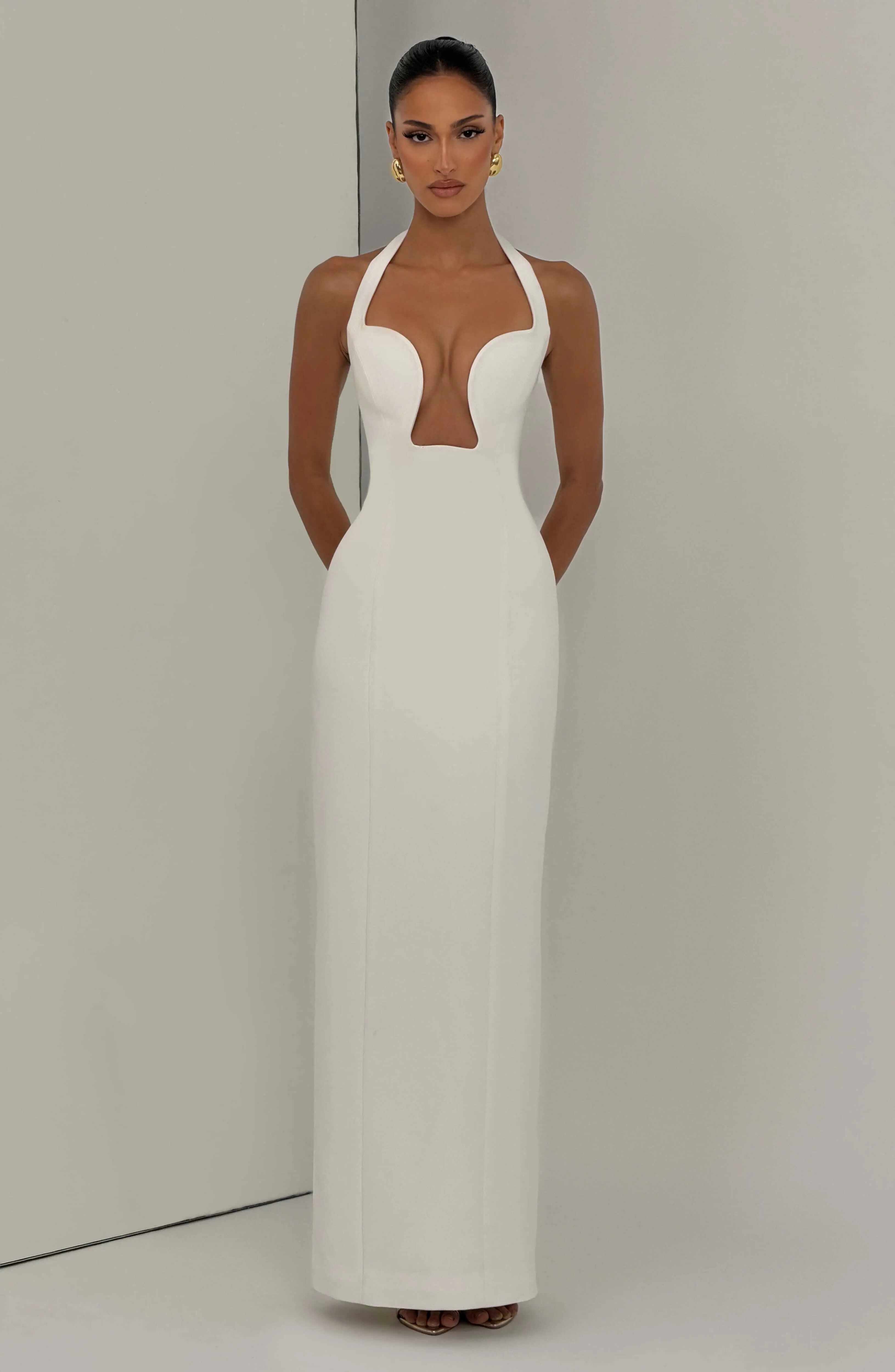 Charlotte Maxi Dress - Ivory - Image 9