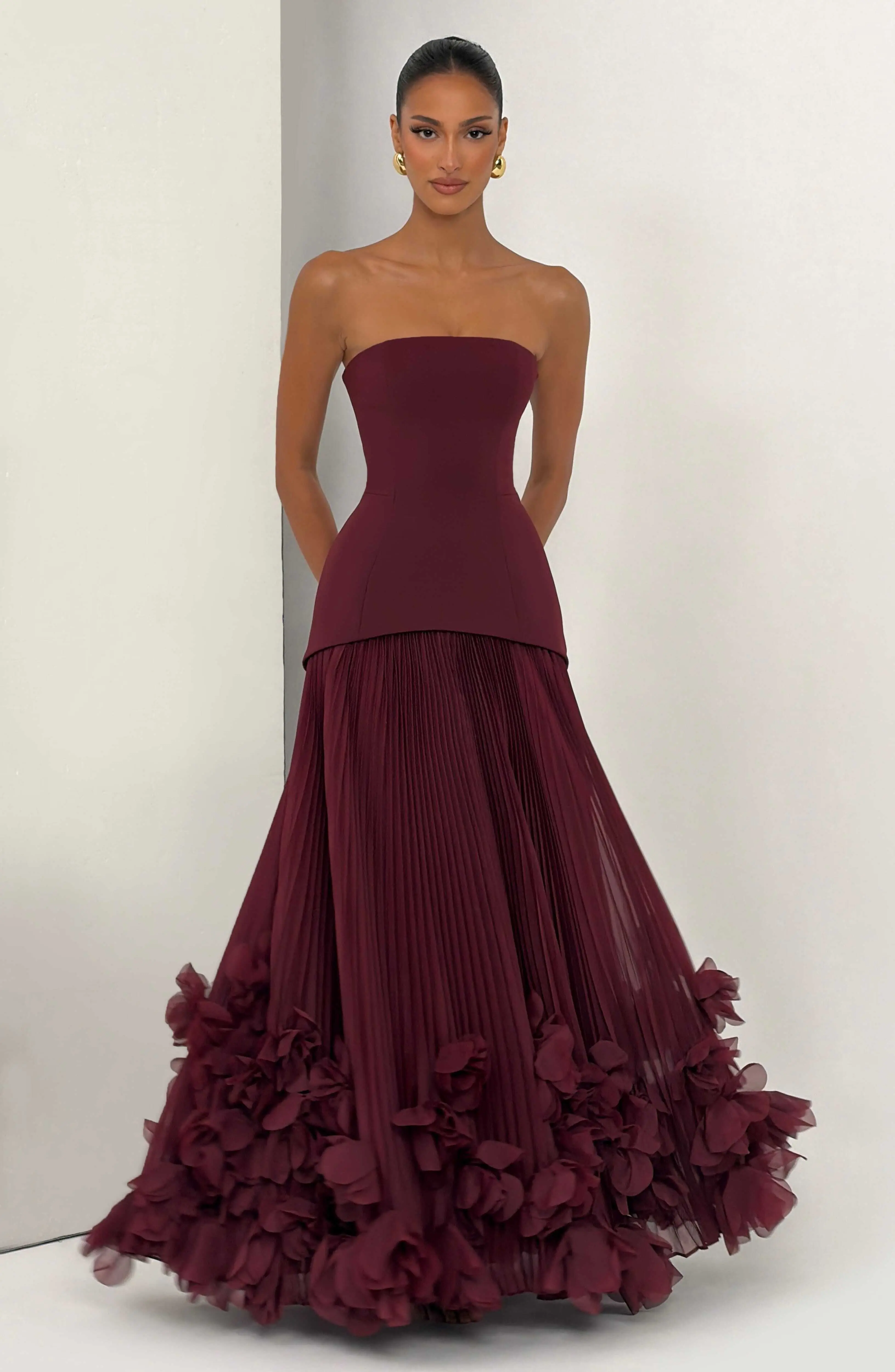 Seraphina Gown - Cherry Lacquer - Image 7