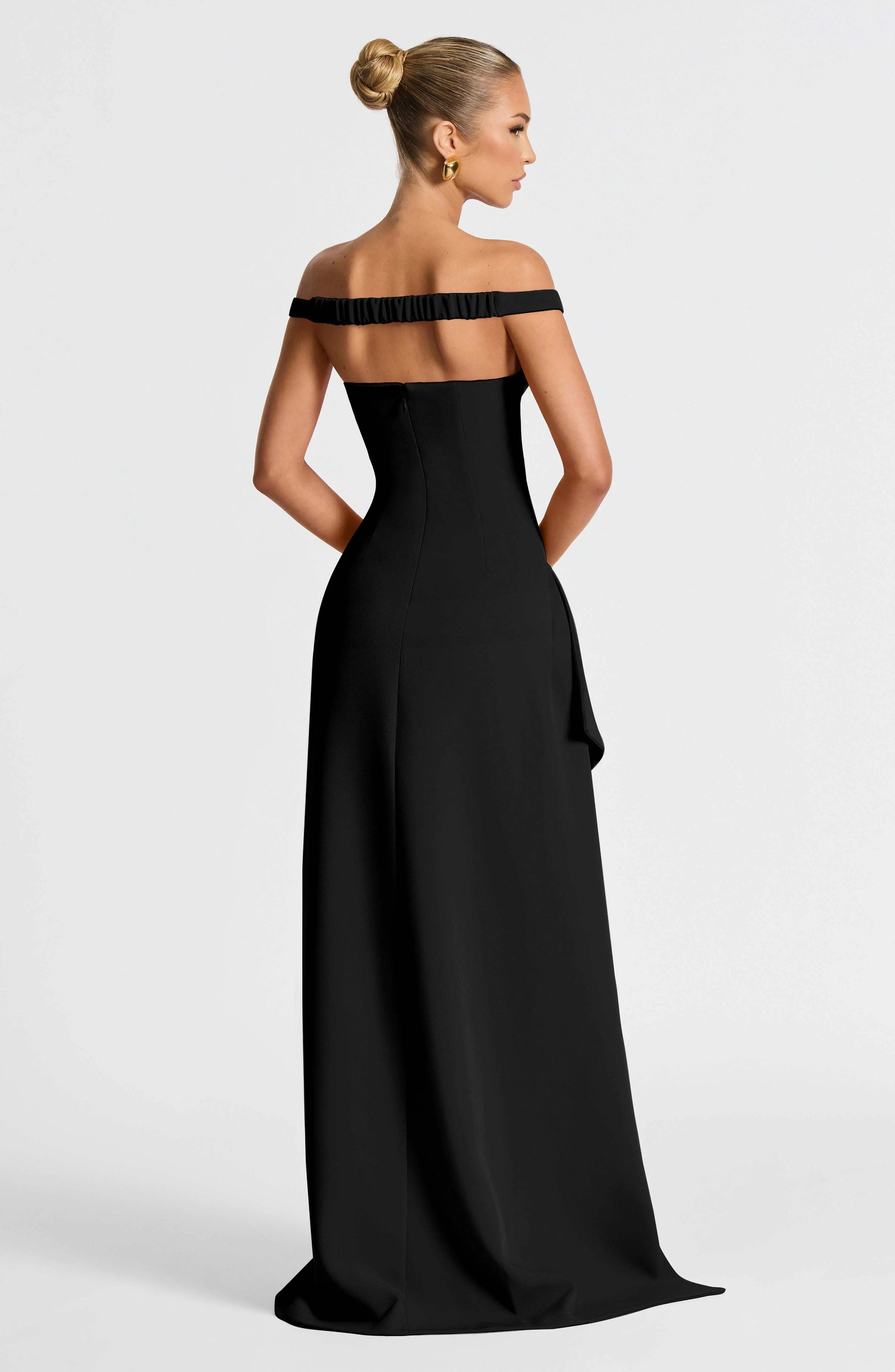 Khalesia Maxi Dress - Black - Image 3