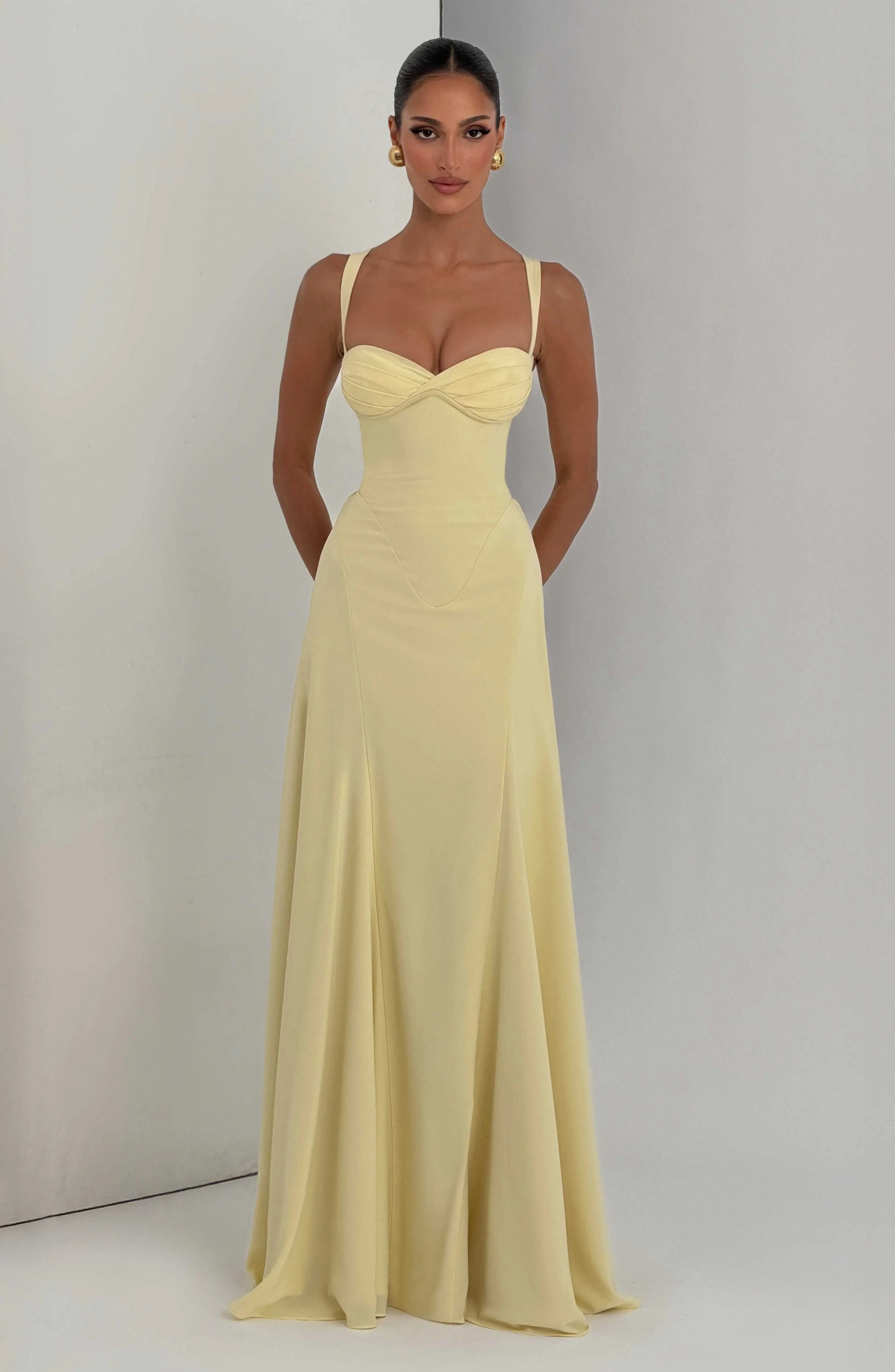 Irie Maxi Dress - Lemon - Image 5