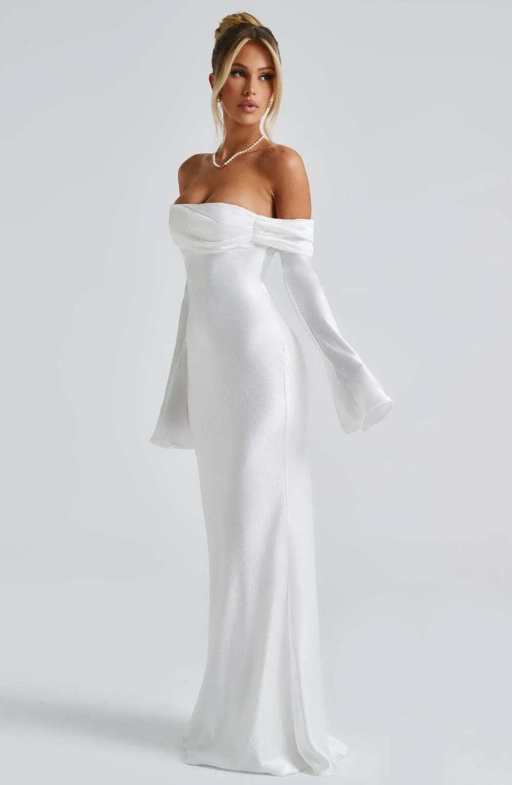 Selene Maxi Dress - Ivory - Image 5
