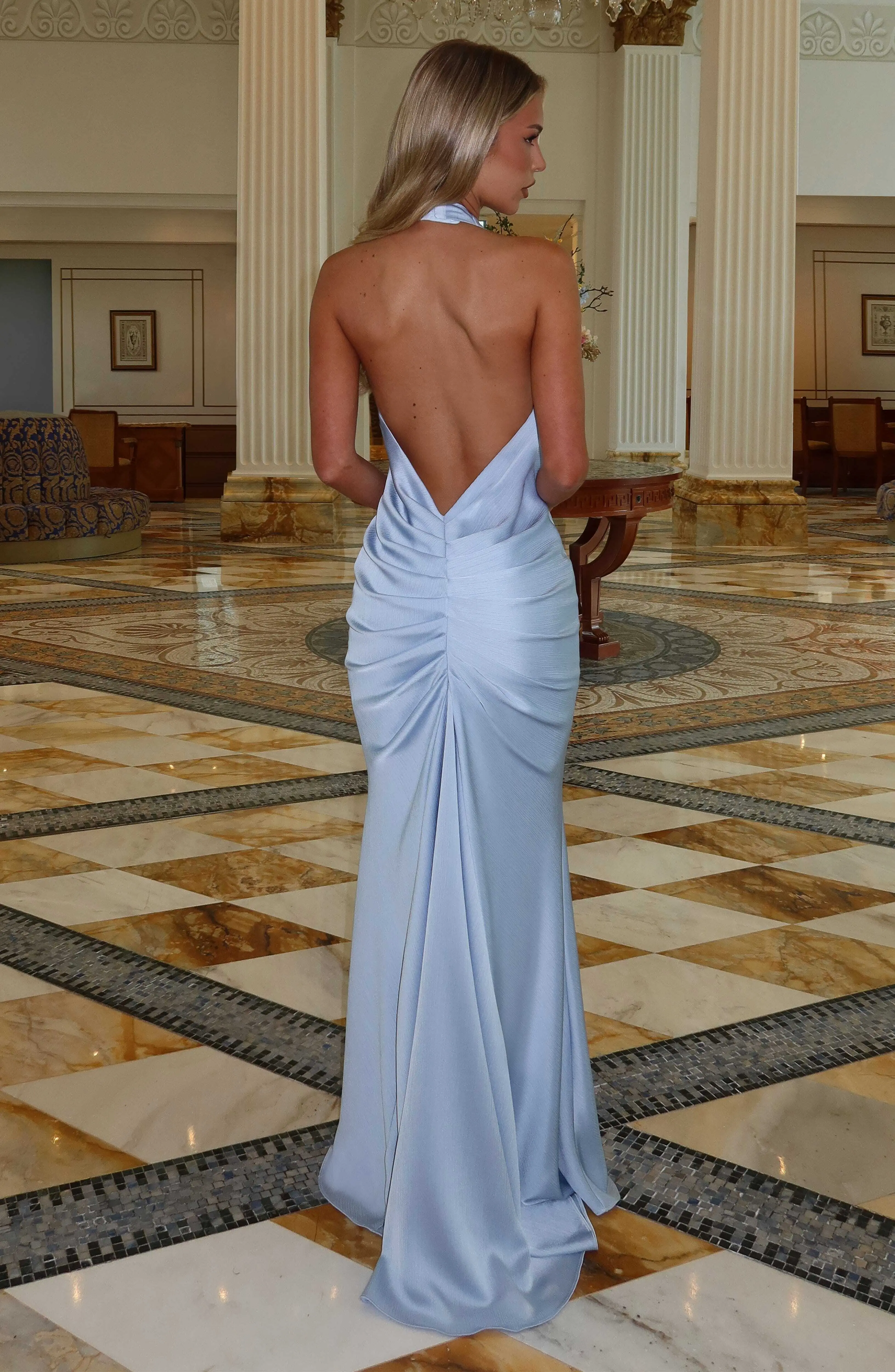 Linette Gown - Glacier Blue - Image 2