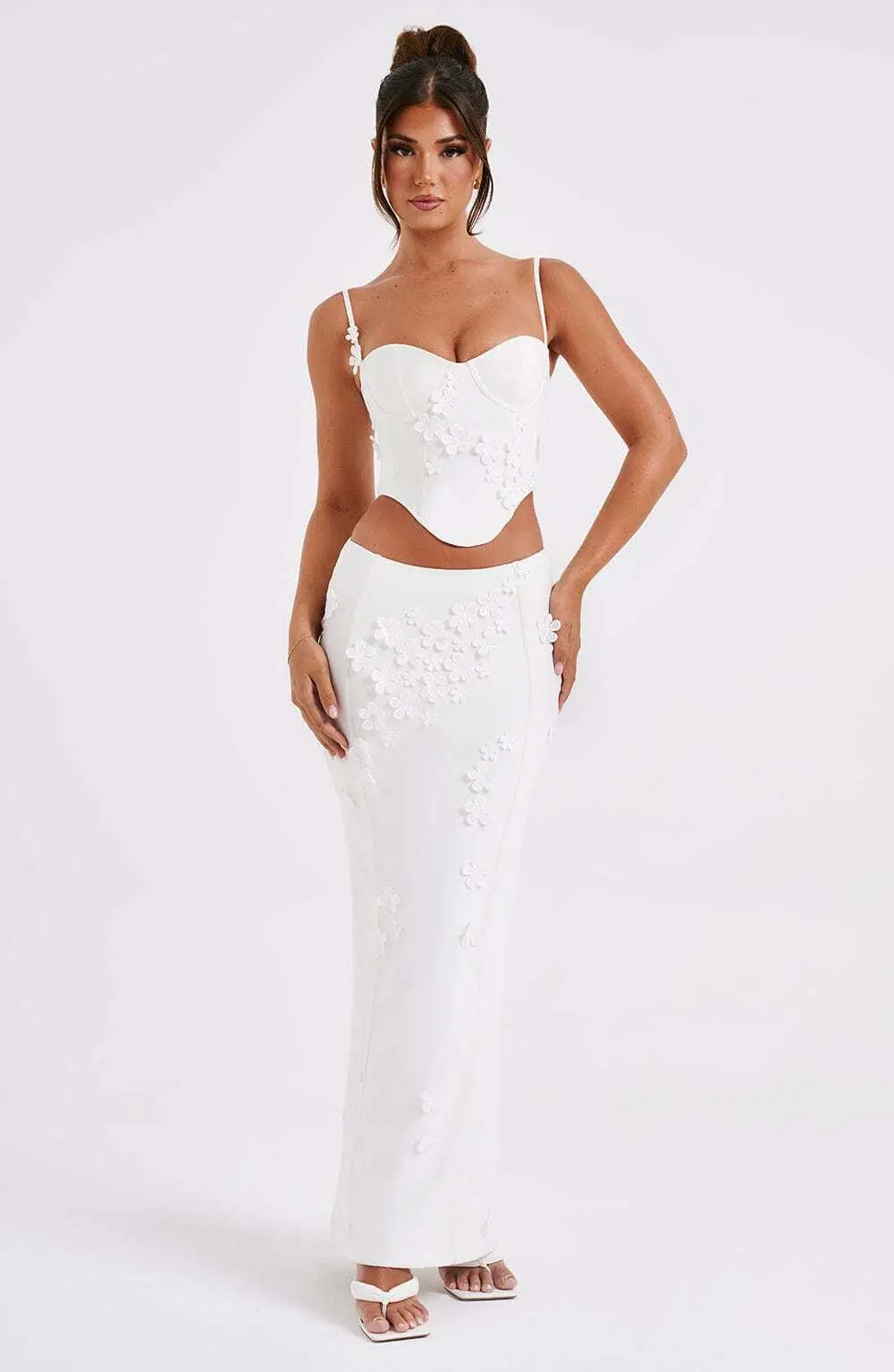 Dalary Maxi Skirt - White - Image 4