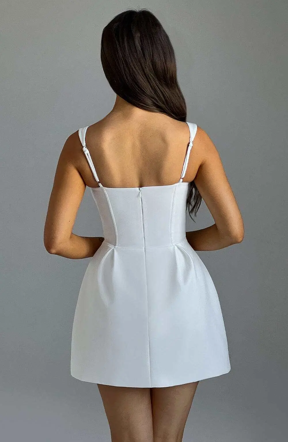 Janiyah Mini Dress - Ivory - Image 9