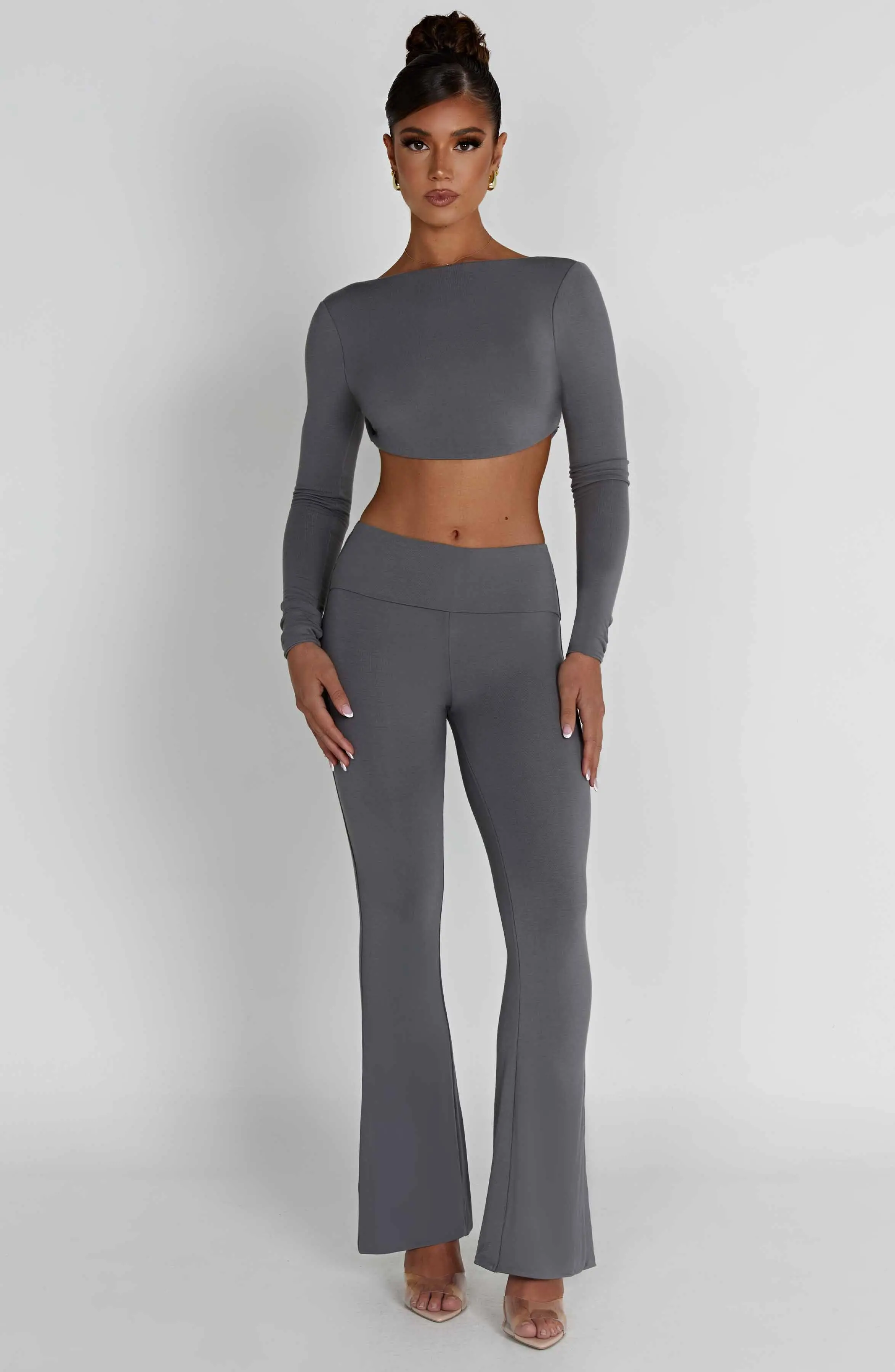 Sahra Top - Charcoal - Image 4