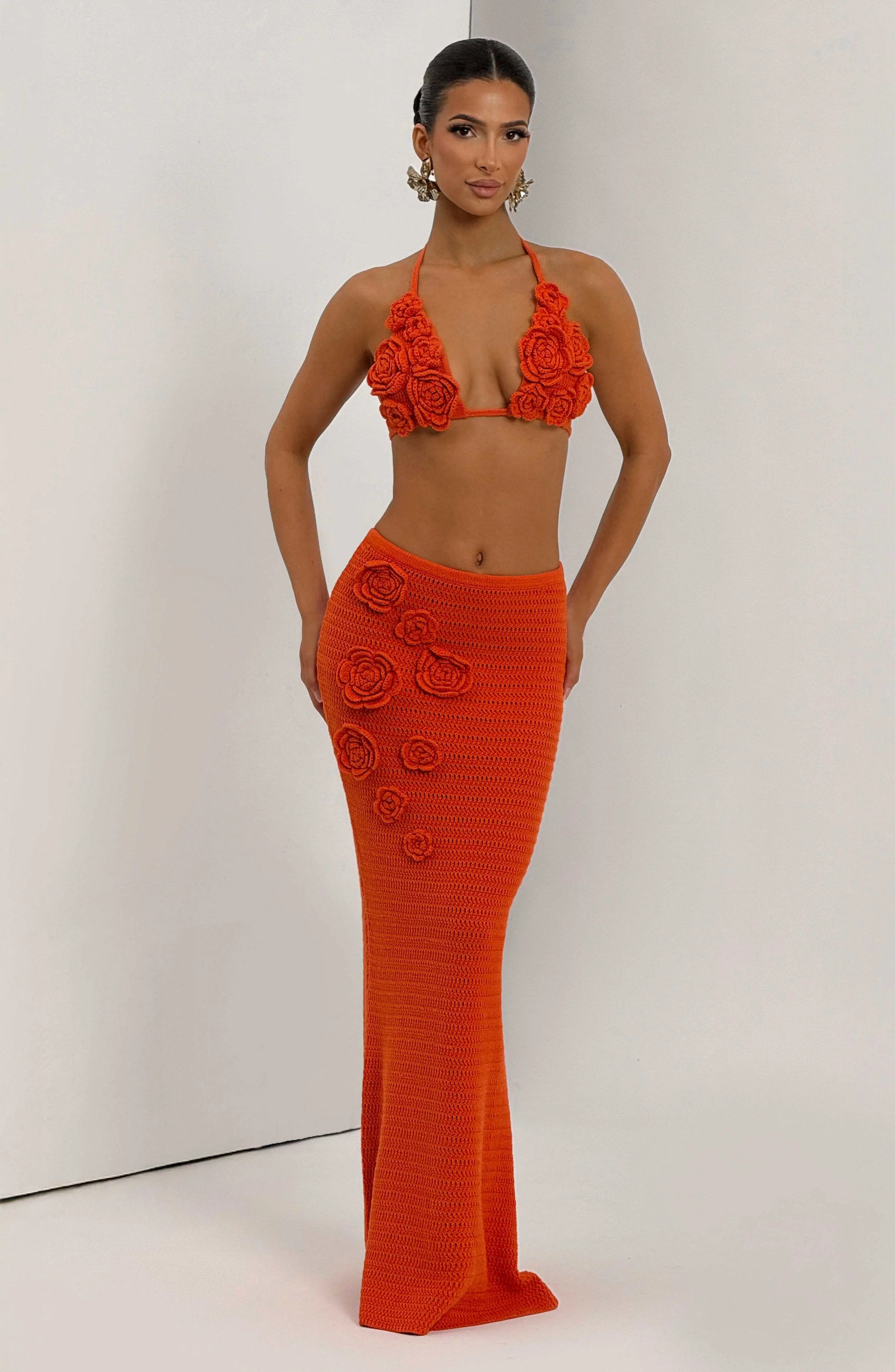 Nerida Top - Orange - Image 8