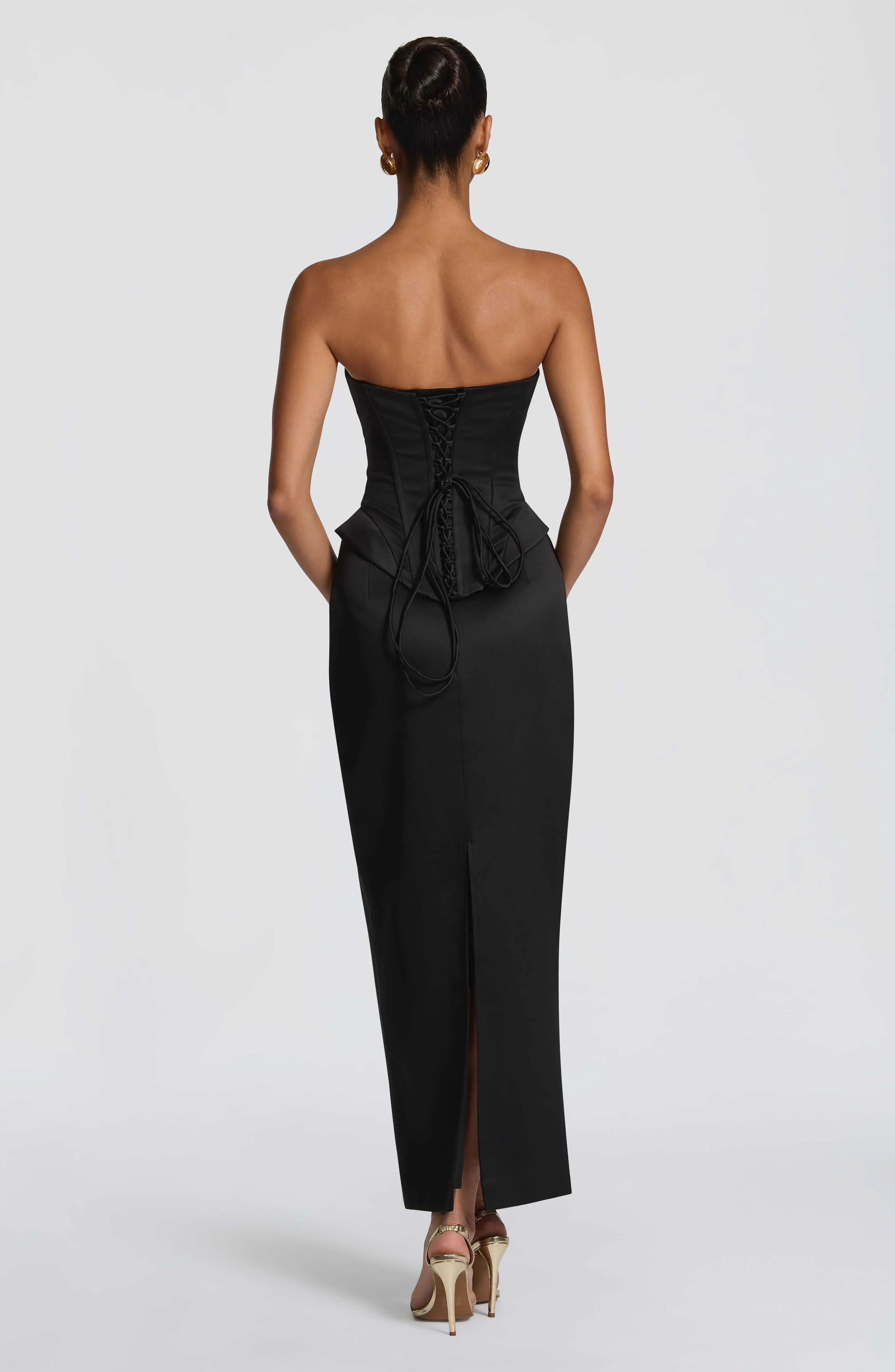Calliope Midi Skirt - Black - Image 2