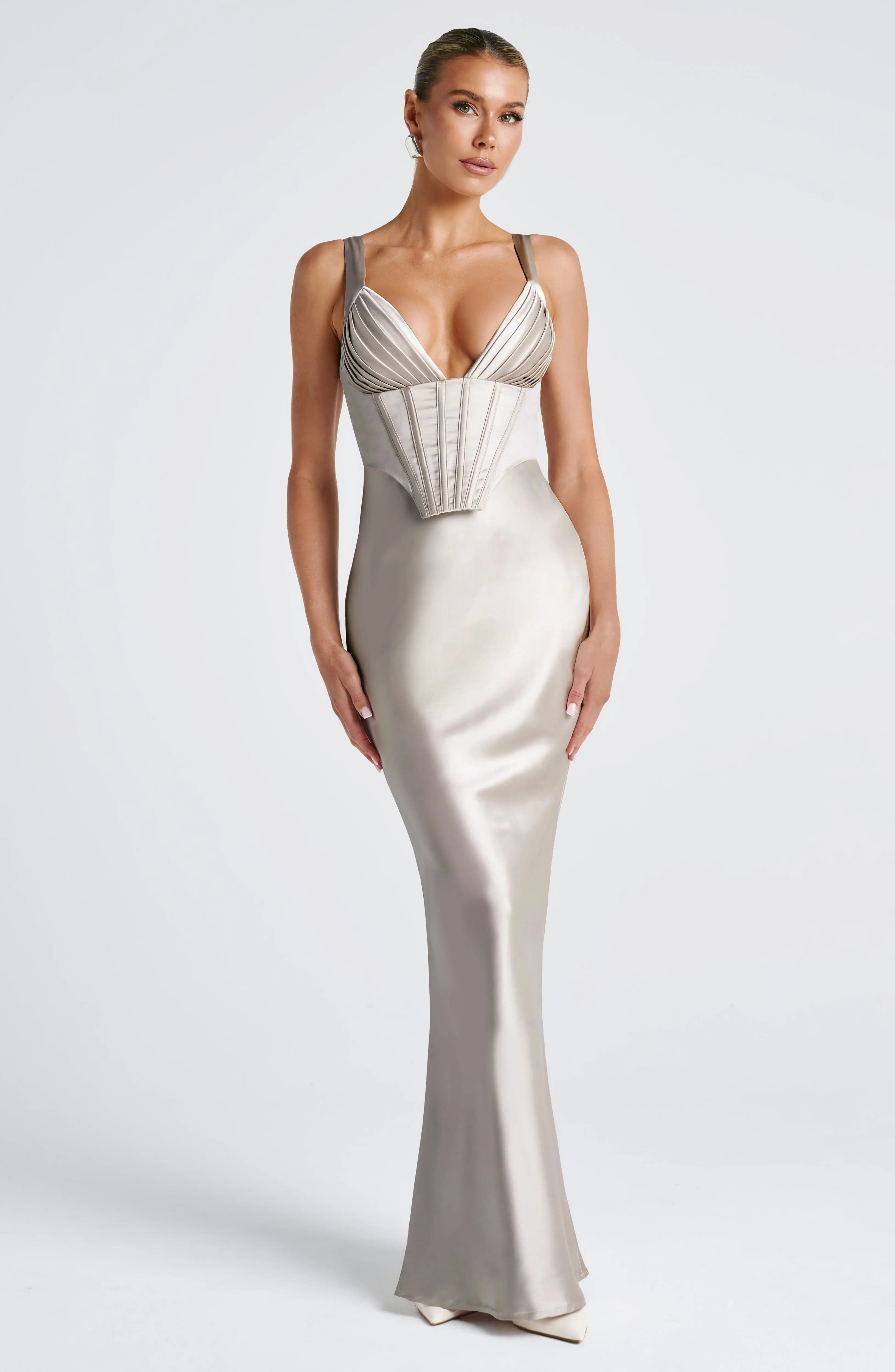 Shae Maxi Dress - Shell - Image 9