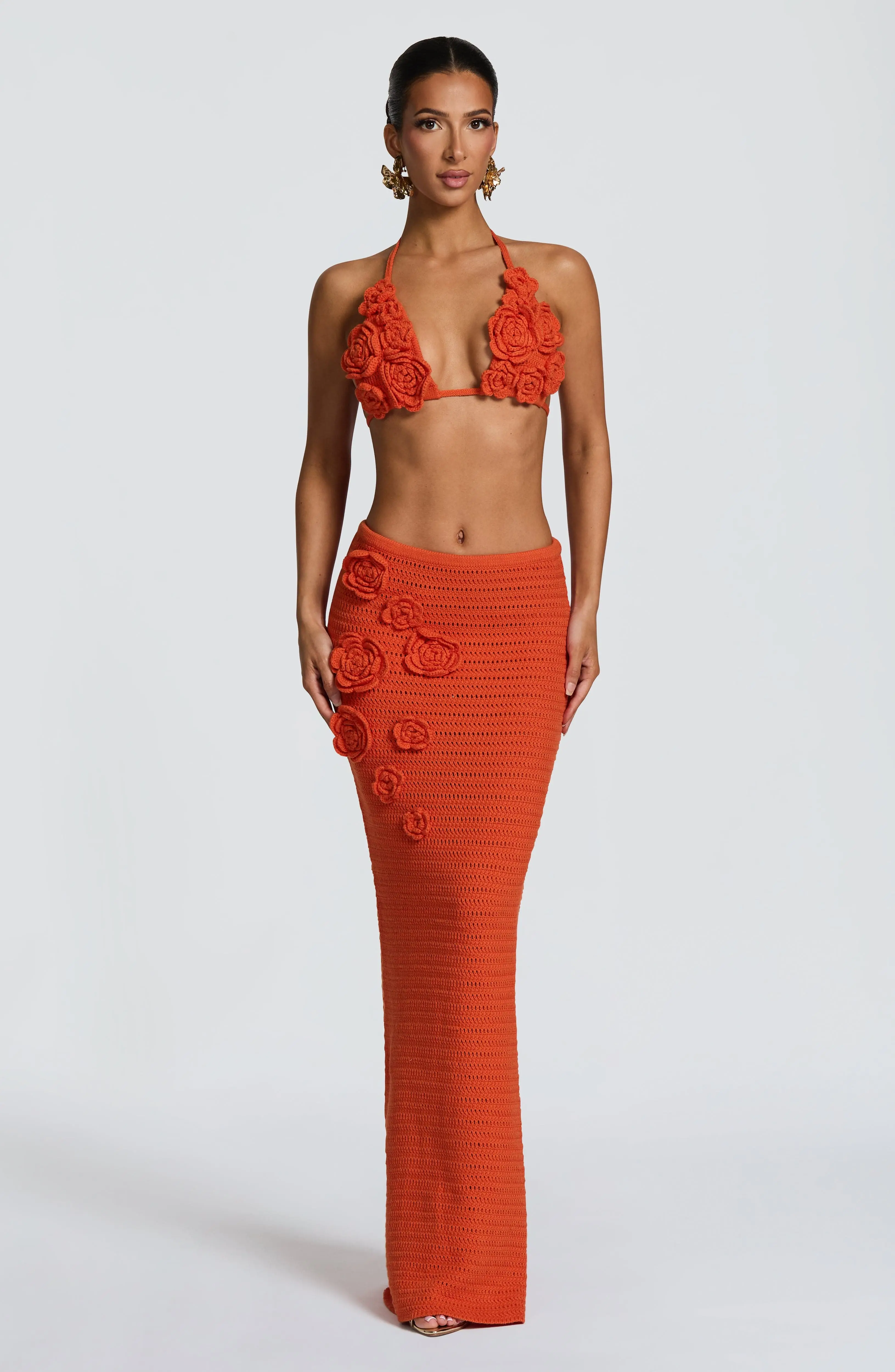 Nerida Top - Orange - Image 5