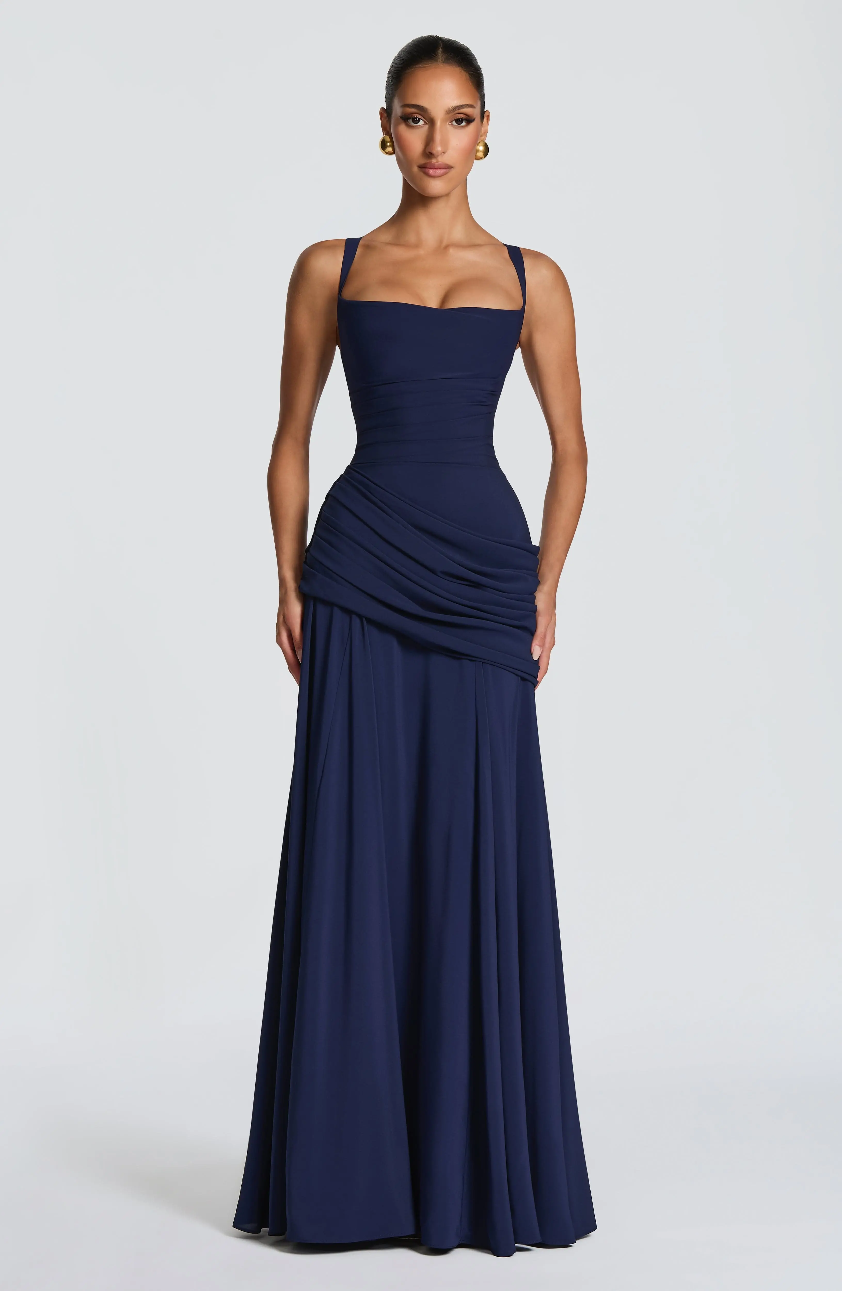 Sura Maxi Dress - Navy - Image 6