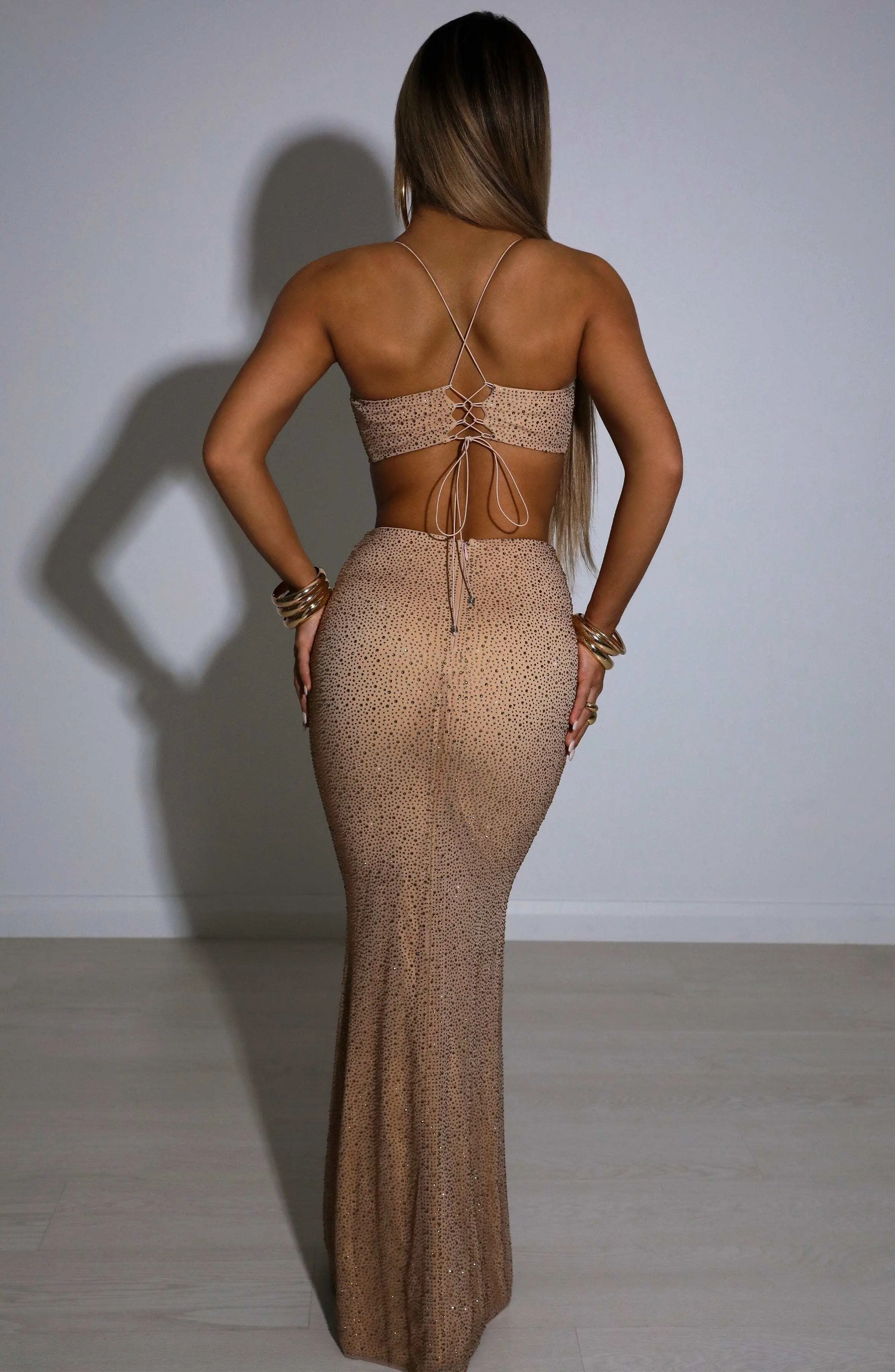 Eloise Maxi Skirt - Bronze - Image 3