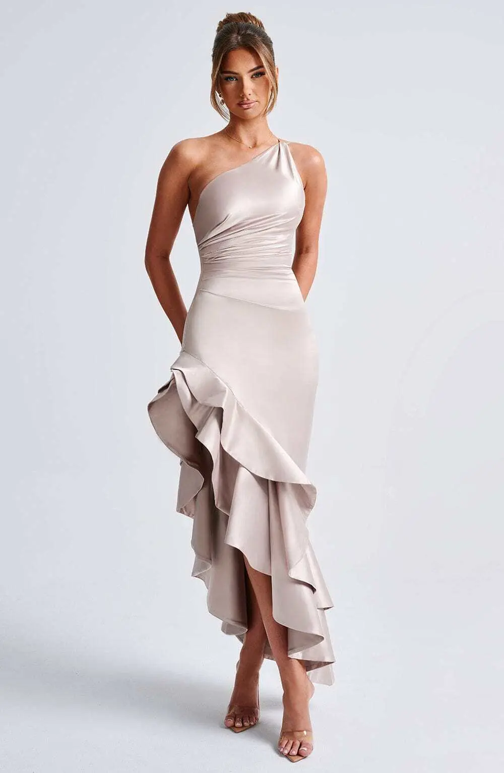Esmeraya Maxi Dress - Champagne - Image 11