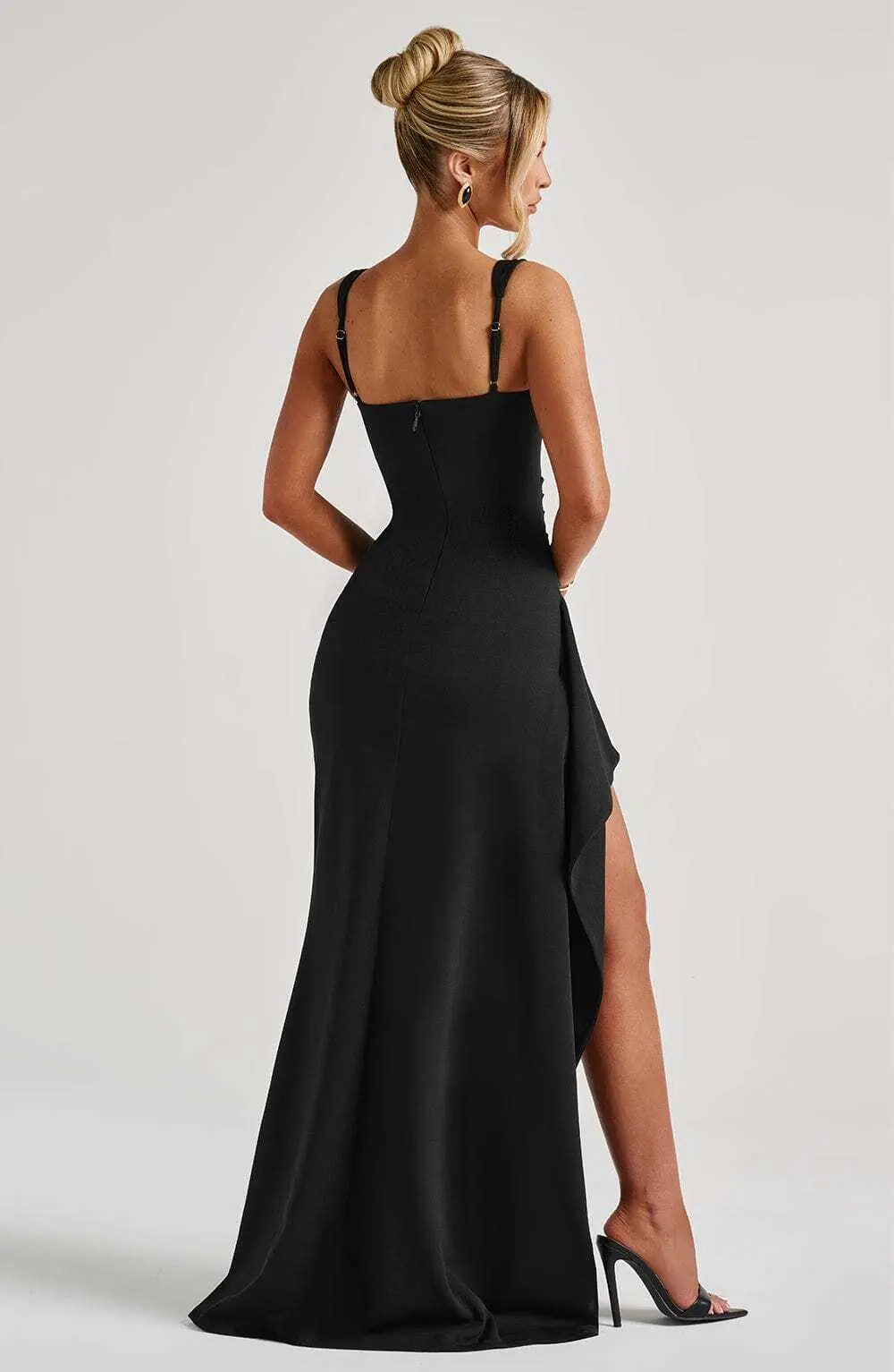 Katana Maxi Dress - Black - Image 2