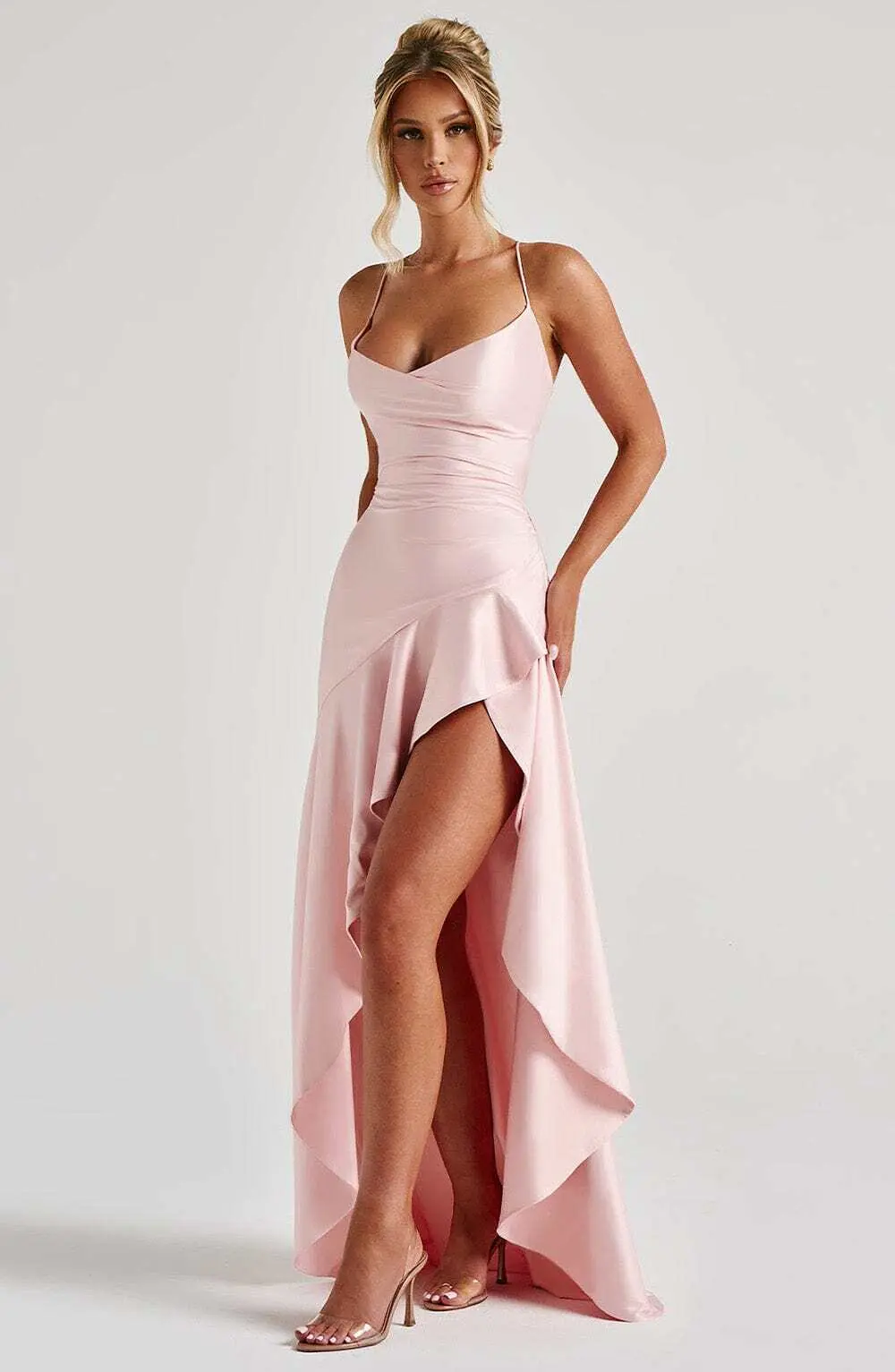 Samira Maxi Dress - Blush - Image 9