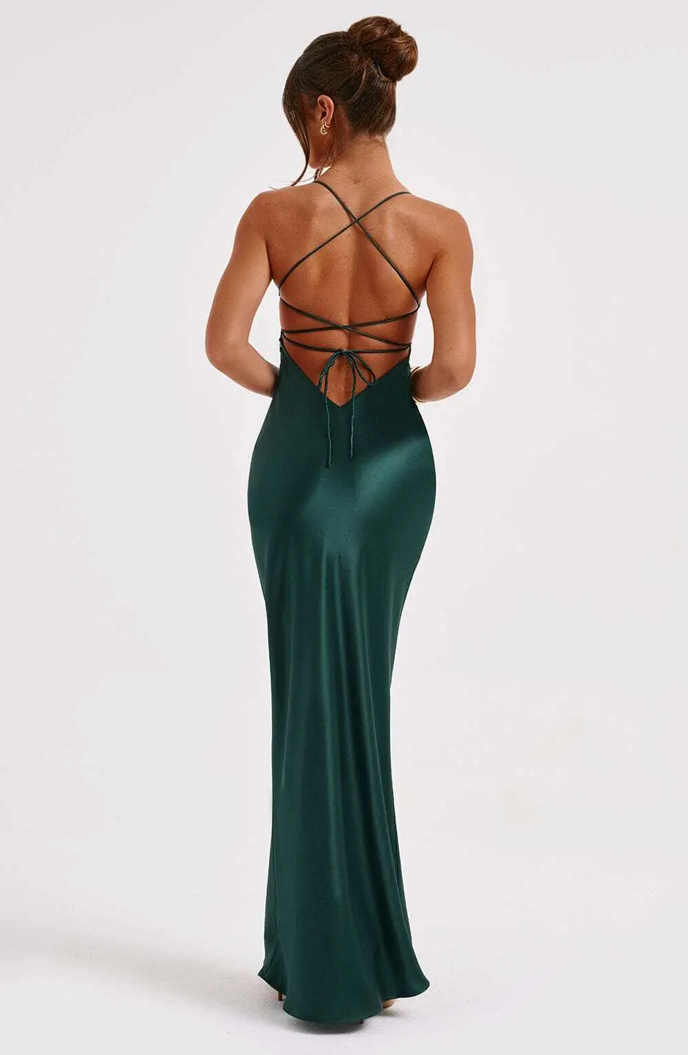 Malika Maxi Dress - Emerald - Image 7