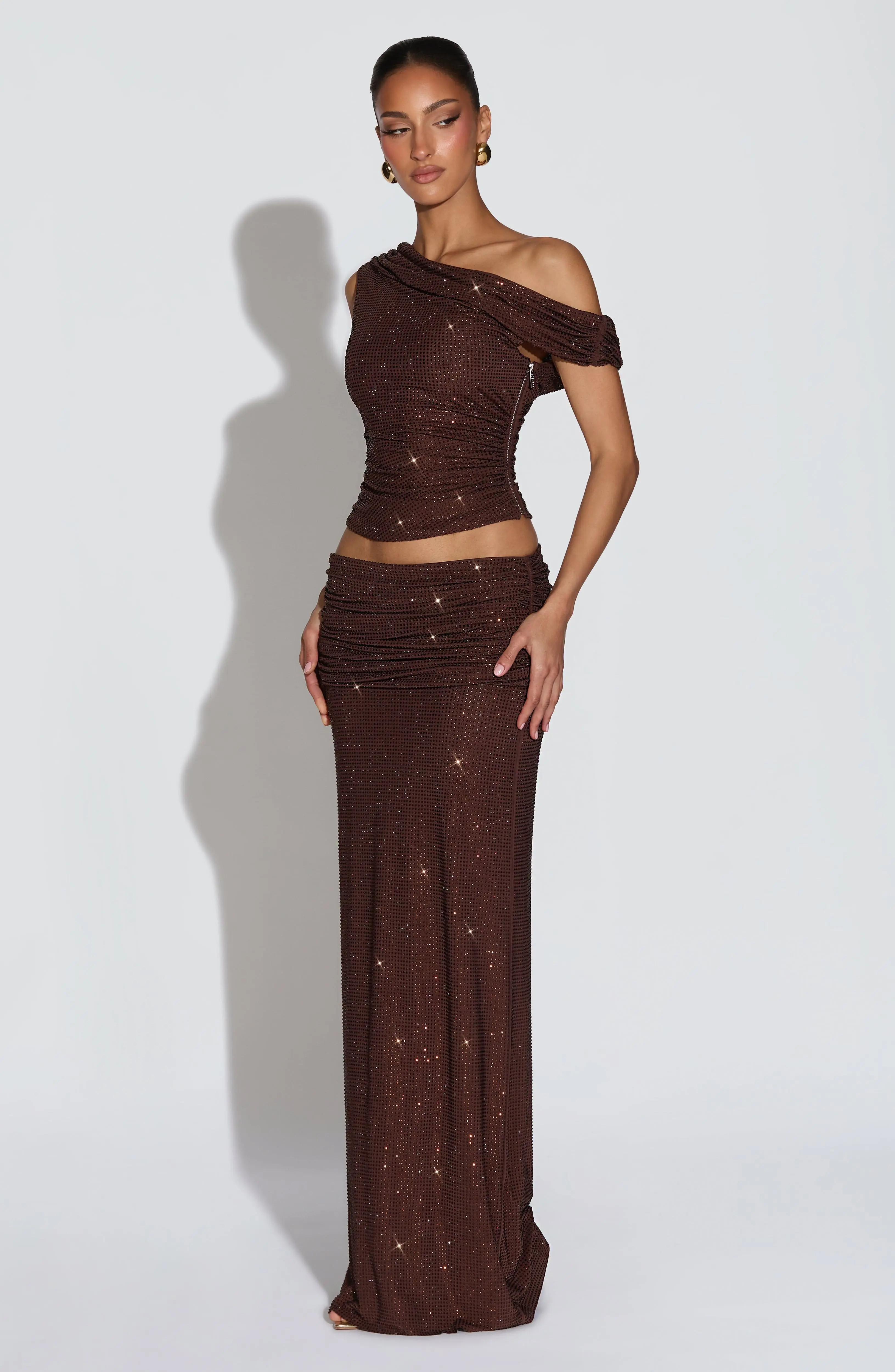 Aveda Top - Plum Brown - Image 3