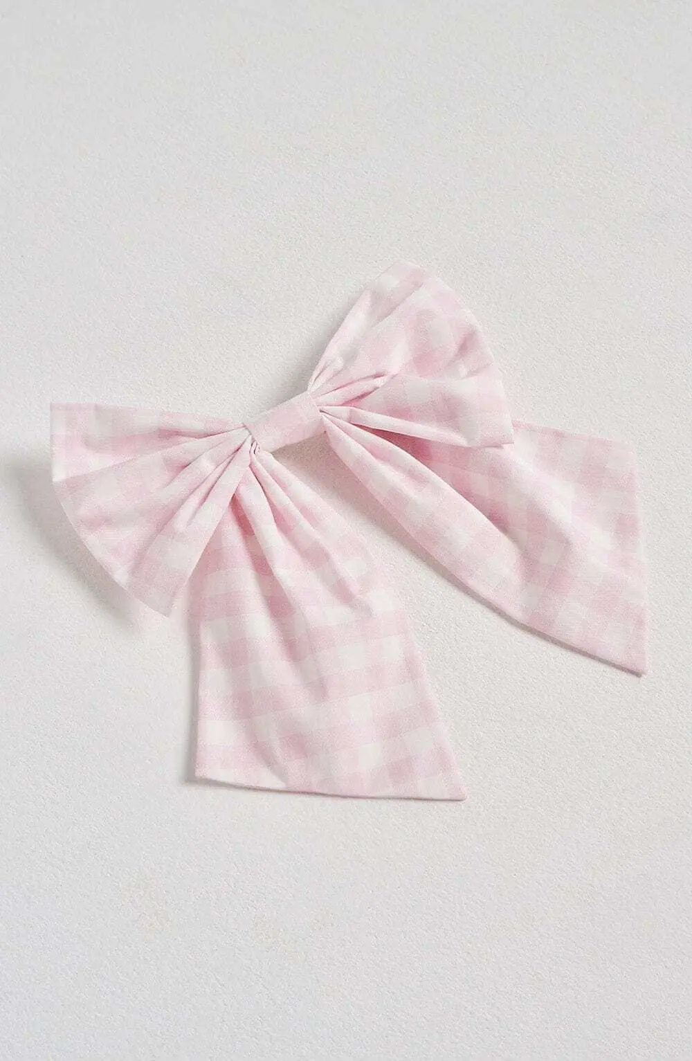 Mitzi Bow - Blush Gingham - Image 3