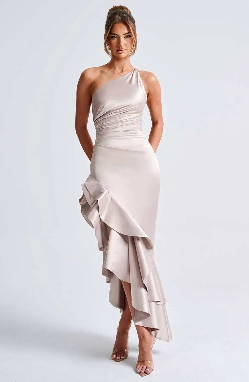 Esmeraya Maxi Dress - Champagne - Image 10