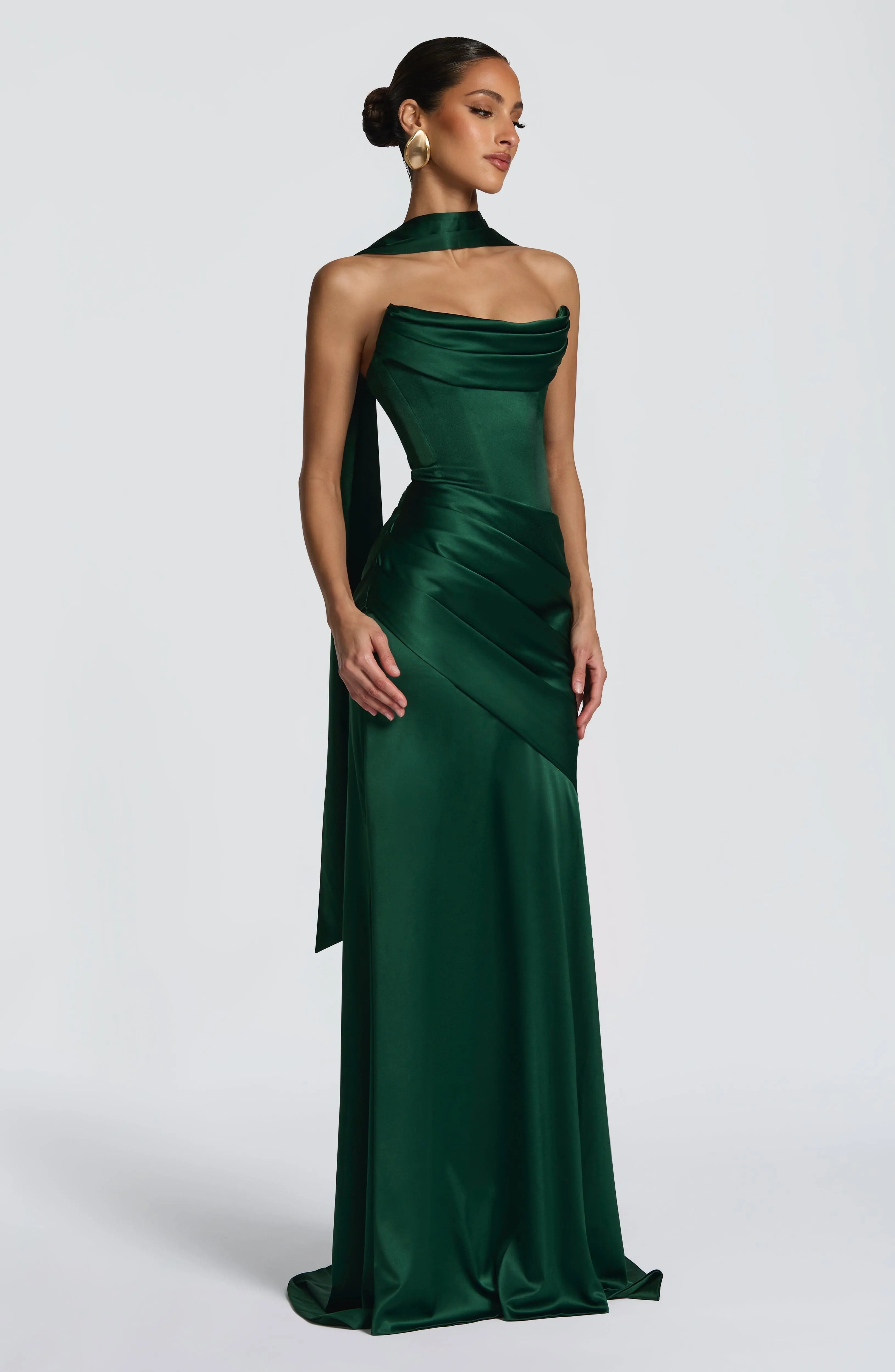 Sybil Scarf - Emerald - Image 4