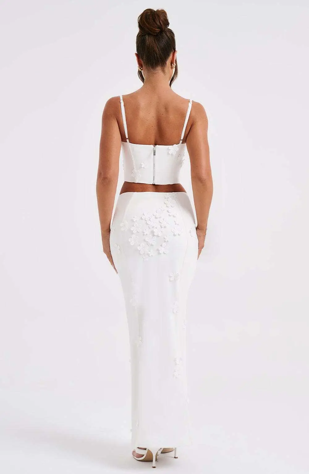 Dalary Maxi Skirt - White - Image 2