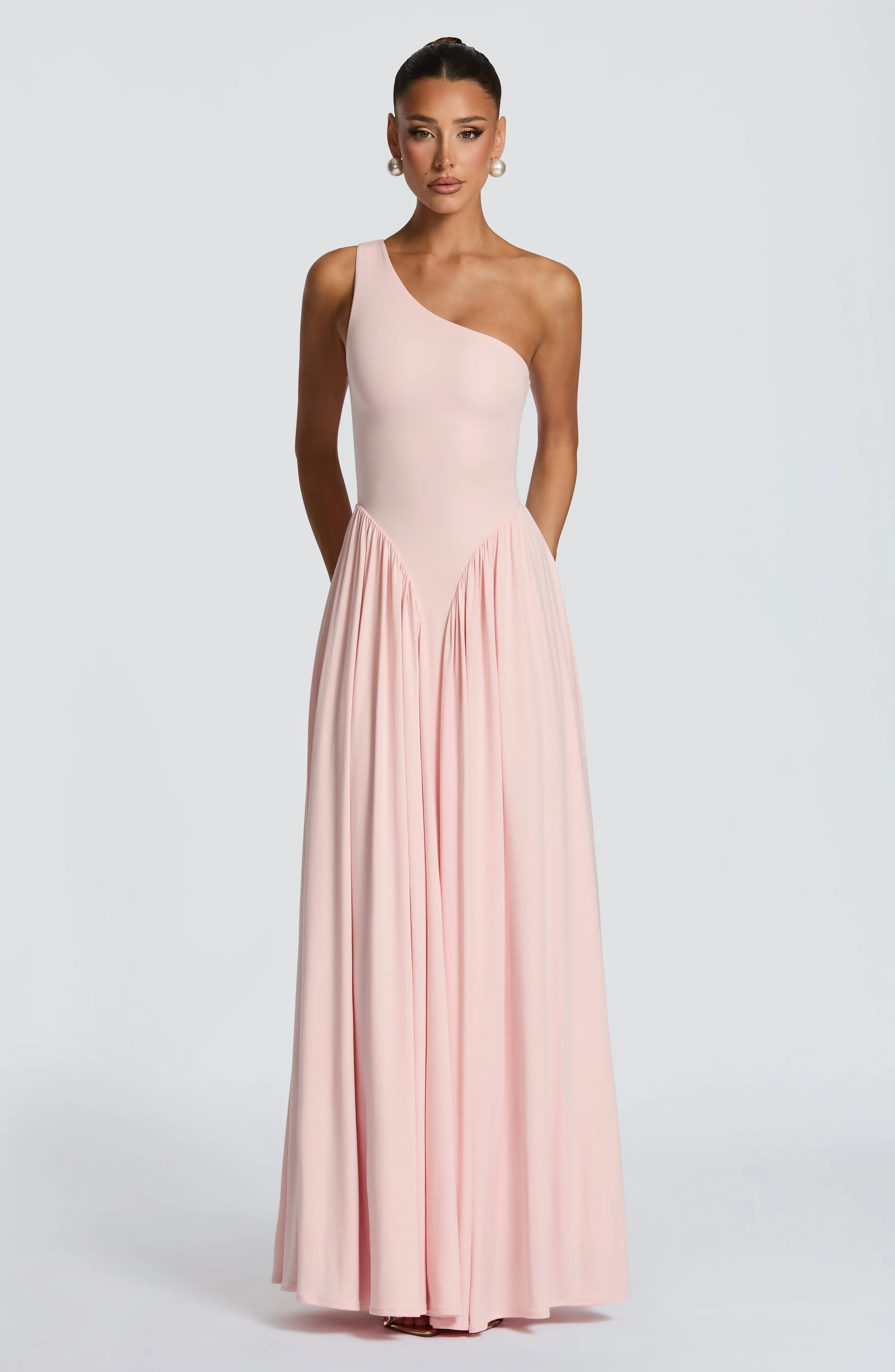 Vespera Maxi Dress - Soft Blush - Image 3