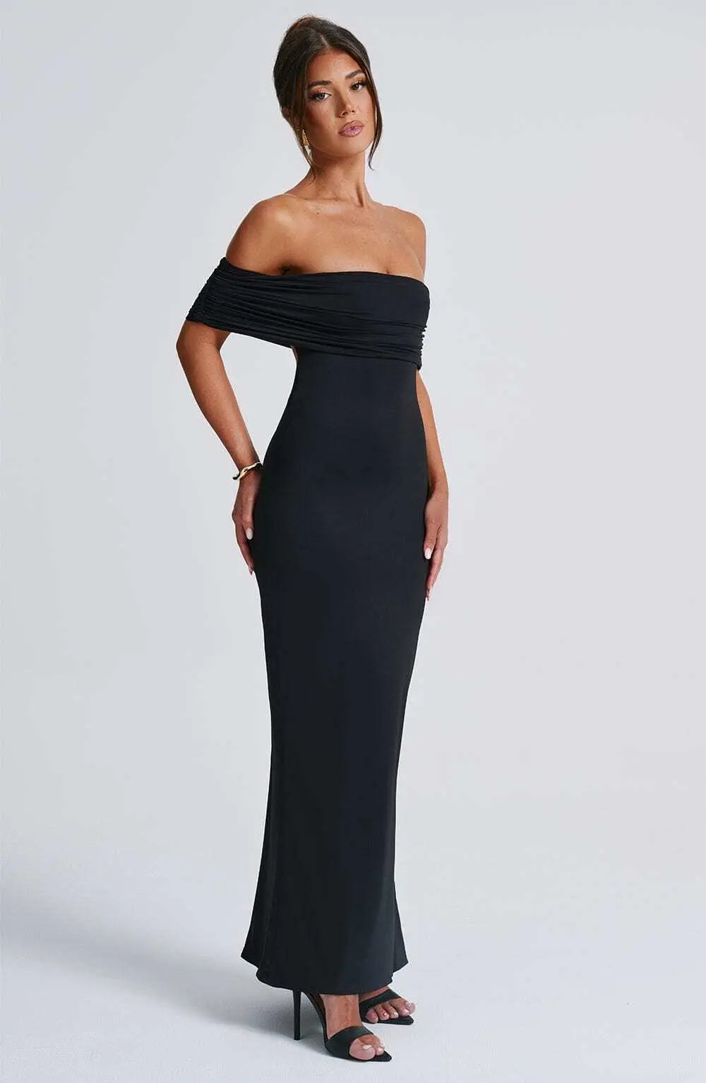 Belinda Maxi Dress - Black - Image 6