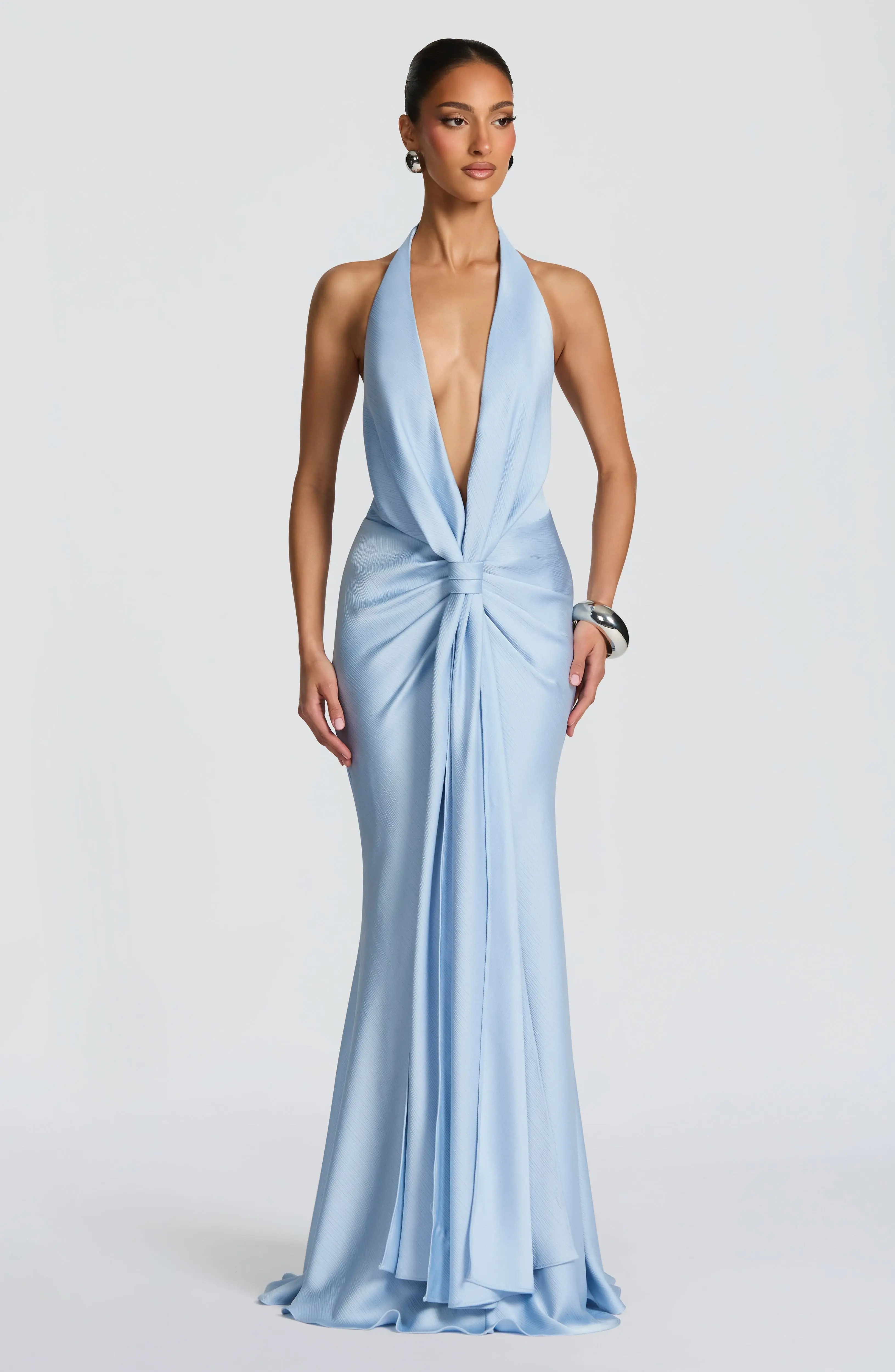 Linette Gown - Glacier Blue - Image 8