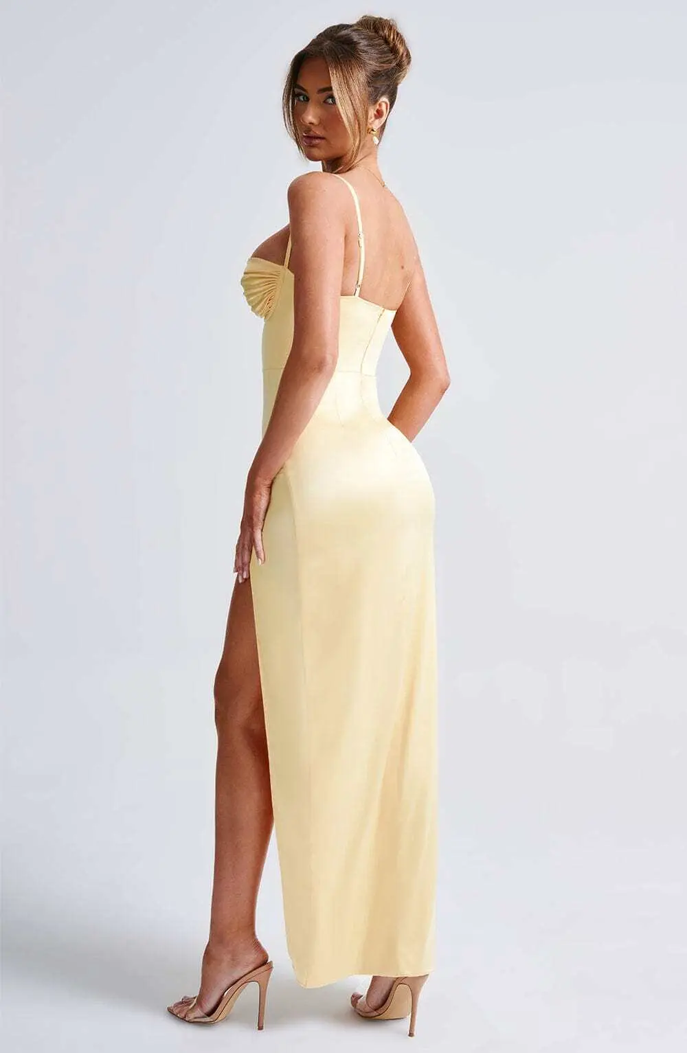 Alora Maxi Dress - Lemon - Image 6