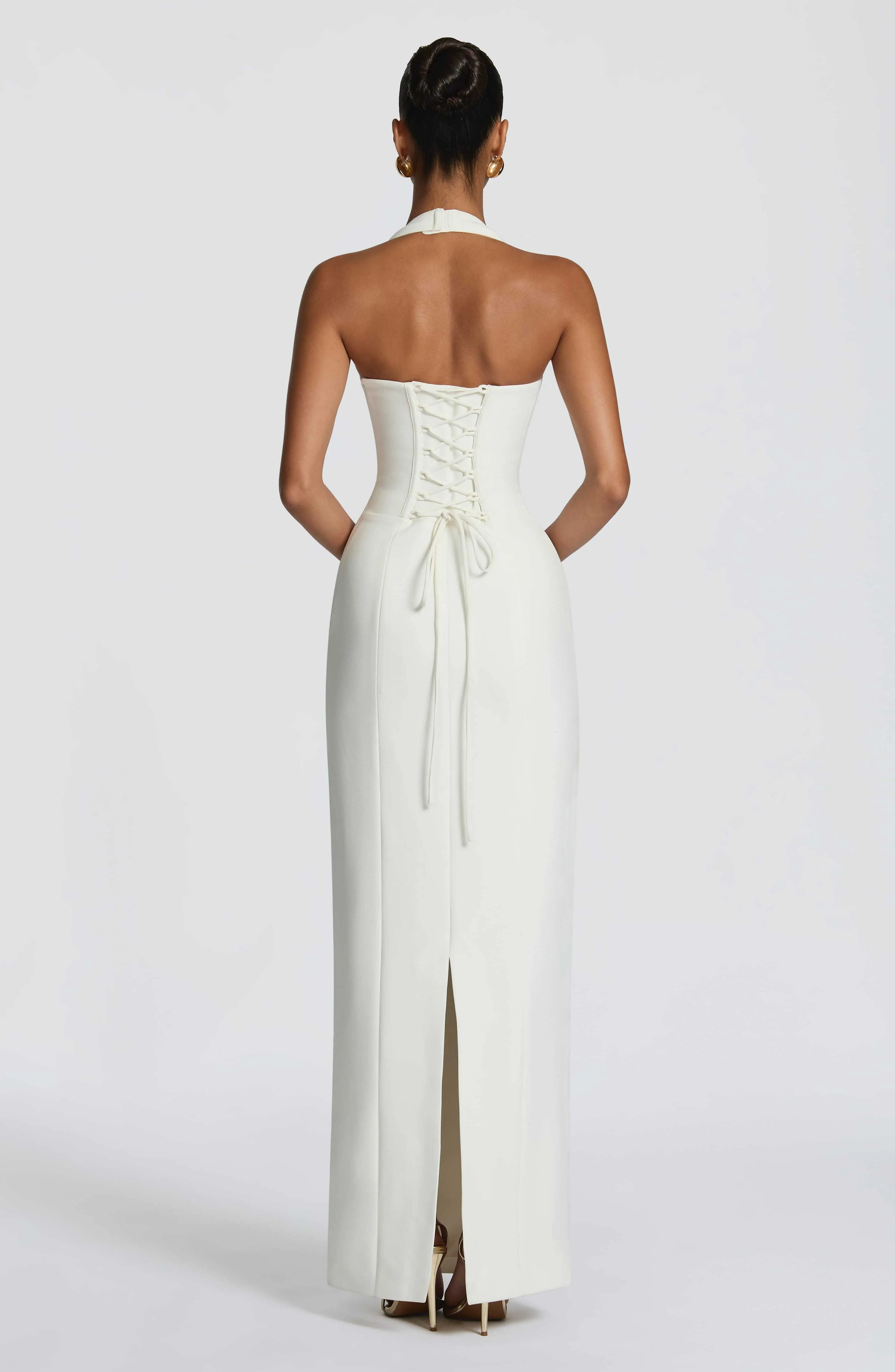 Charlotte Maxi Dress - Ivory - Image 2