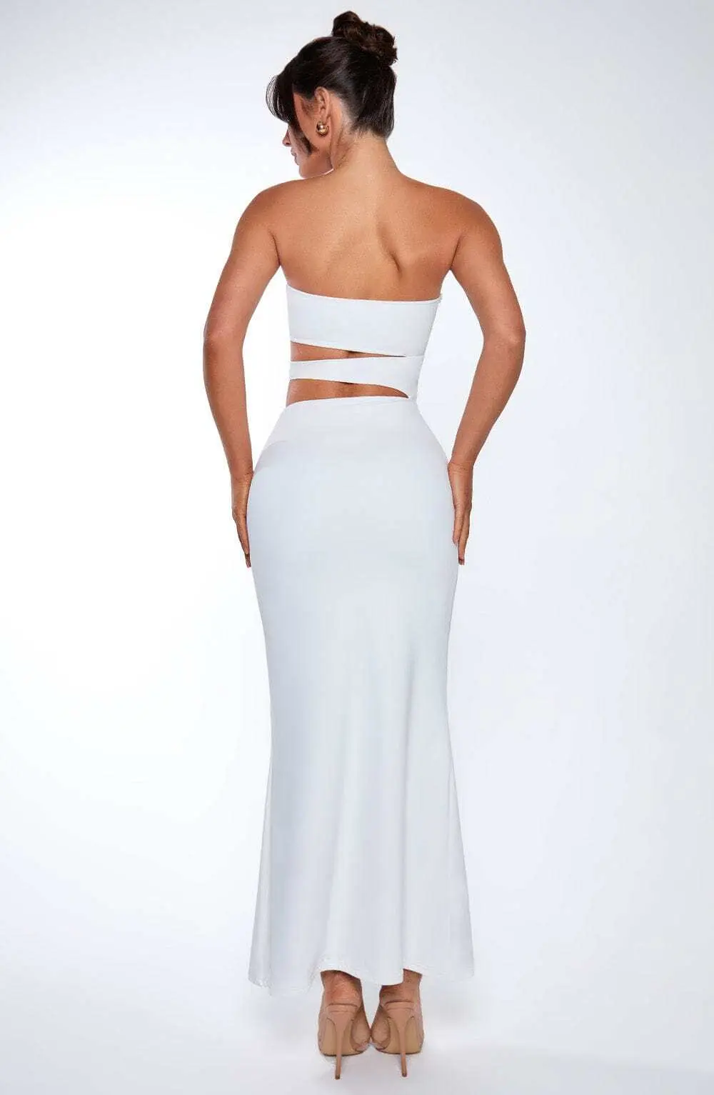 Milia Maxi Dress - White - Image 2