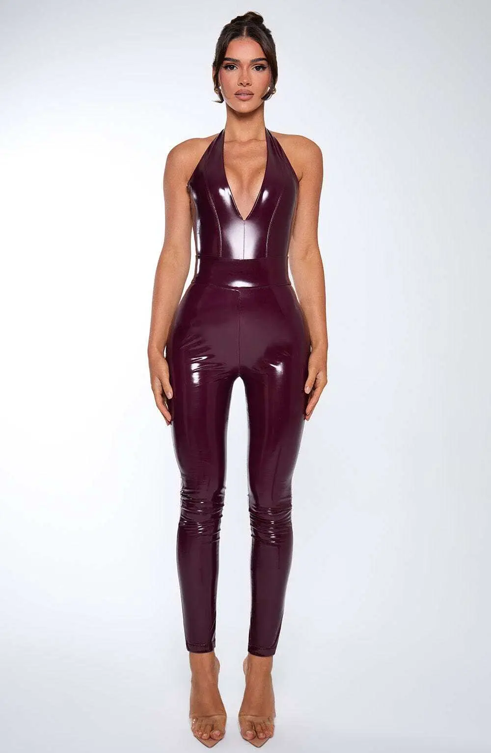 Harley Bodysuit - Cherry Lacquer - Image 17