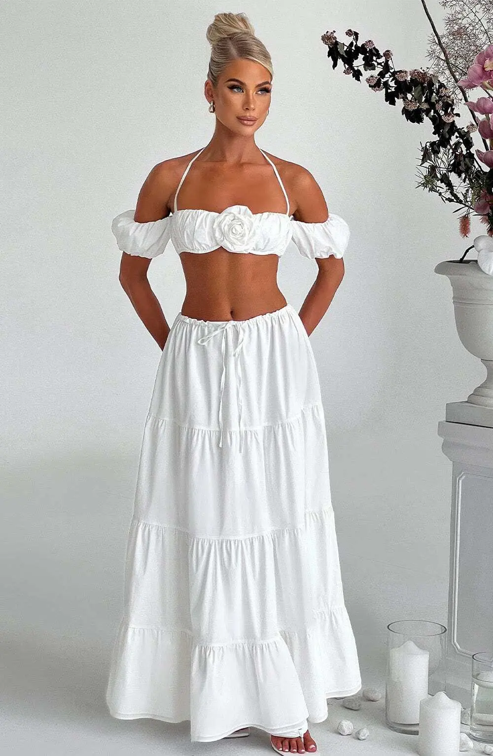 Carmen Top - Ivory - Image 9