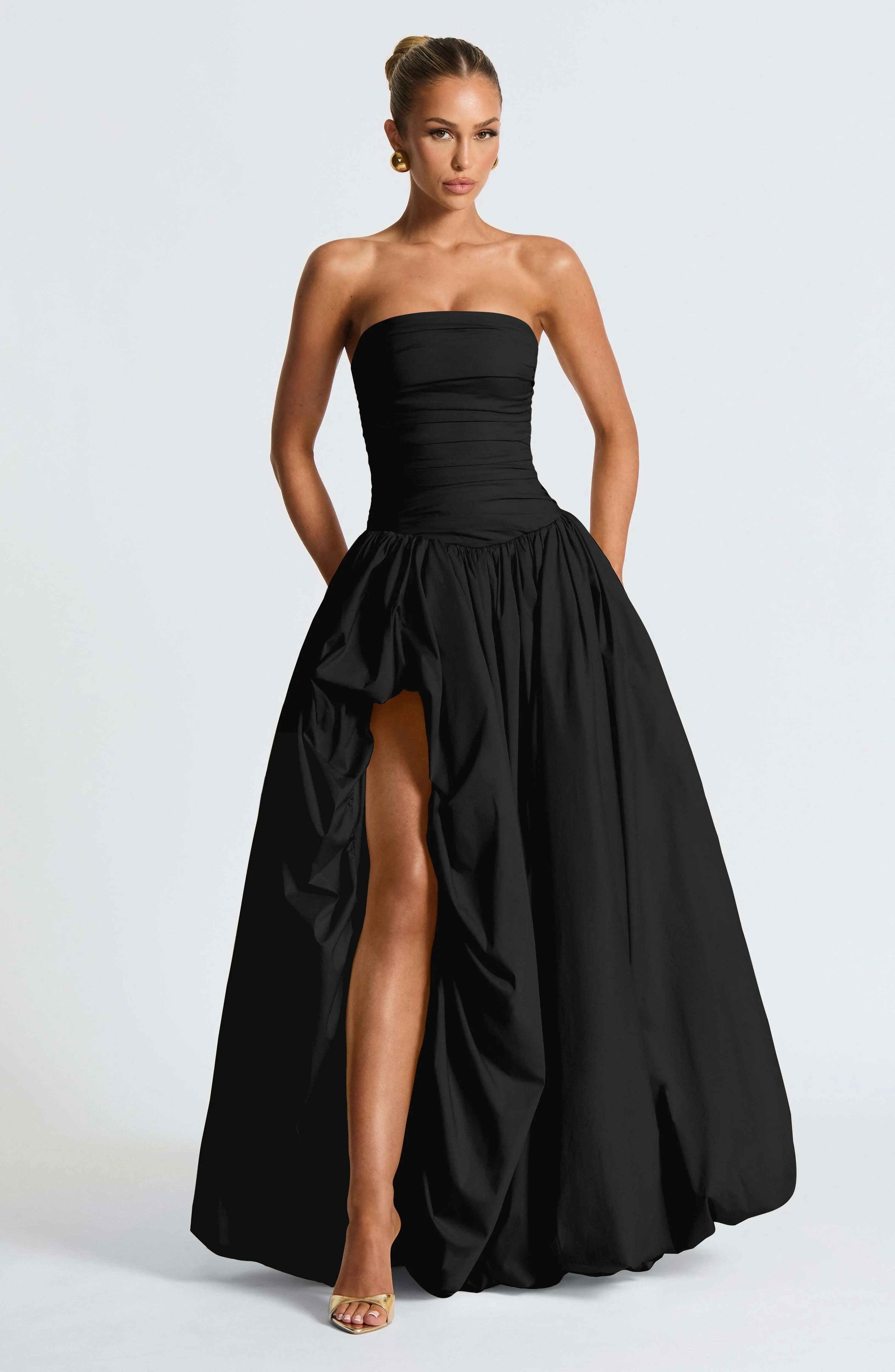 Jillian Maxi Dress - Black - Image 4