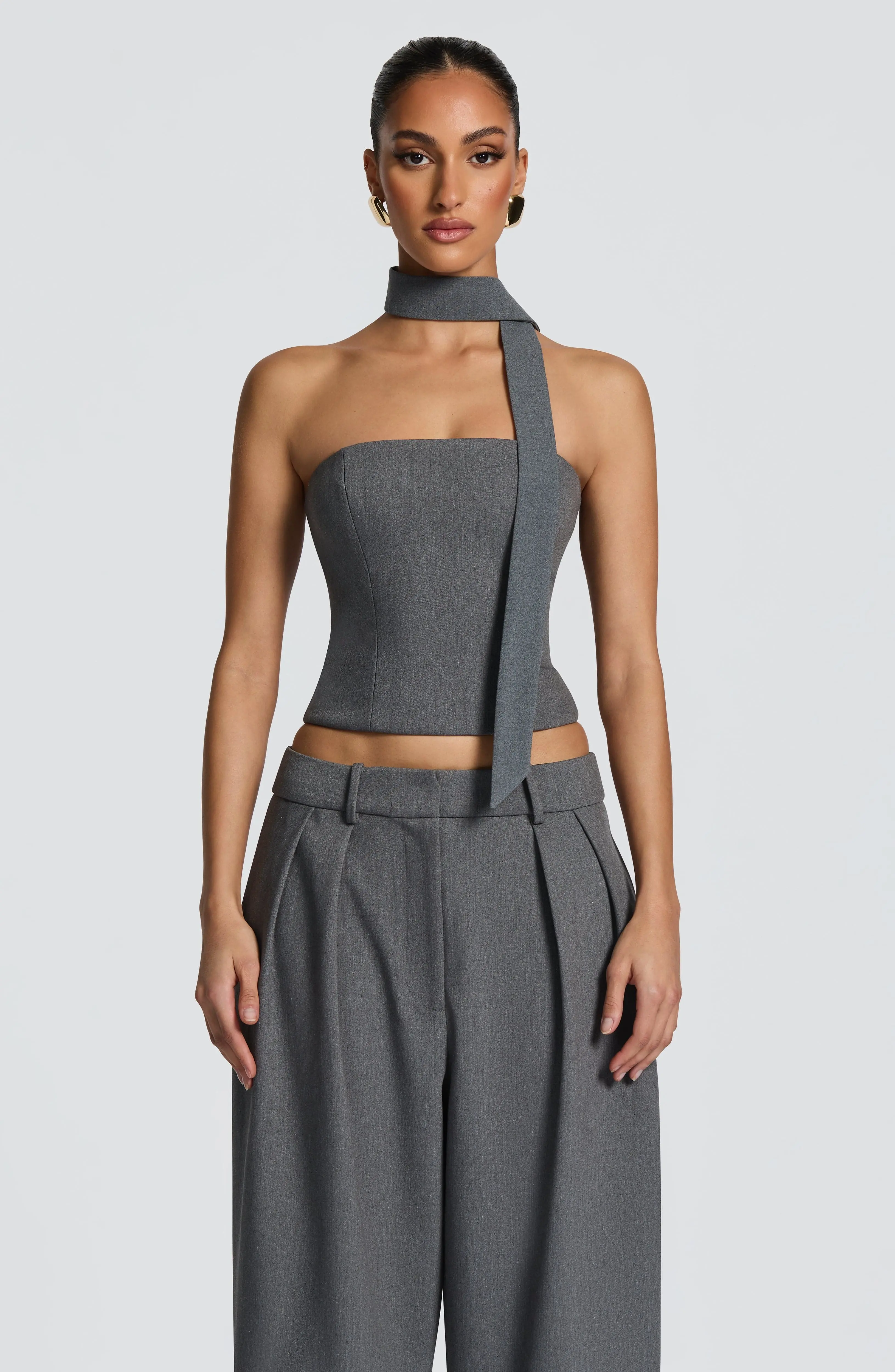 Kerry Top - Grey Marl - Image 2