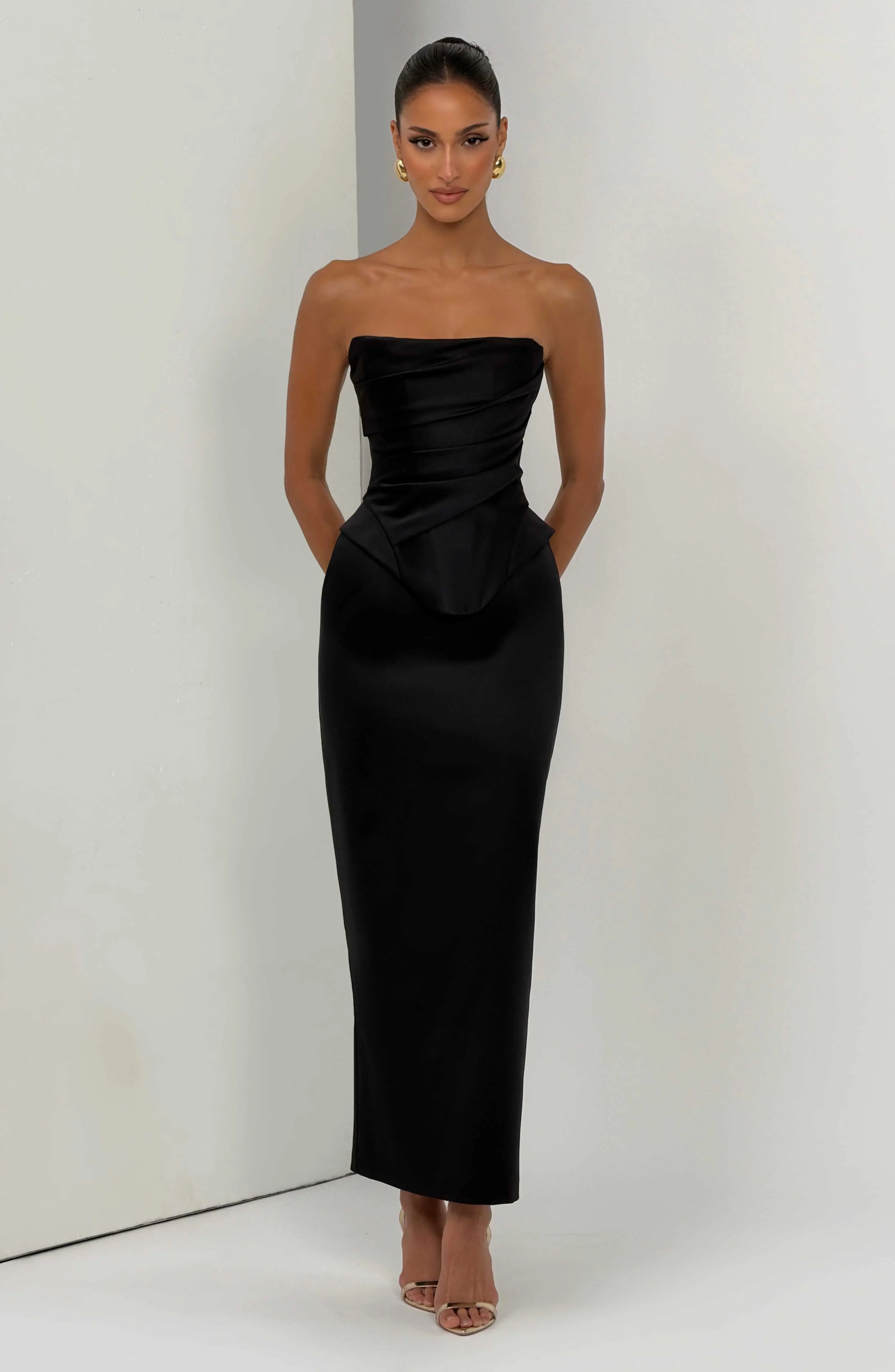 Azolla Corset - Black - Image 8