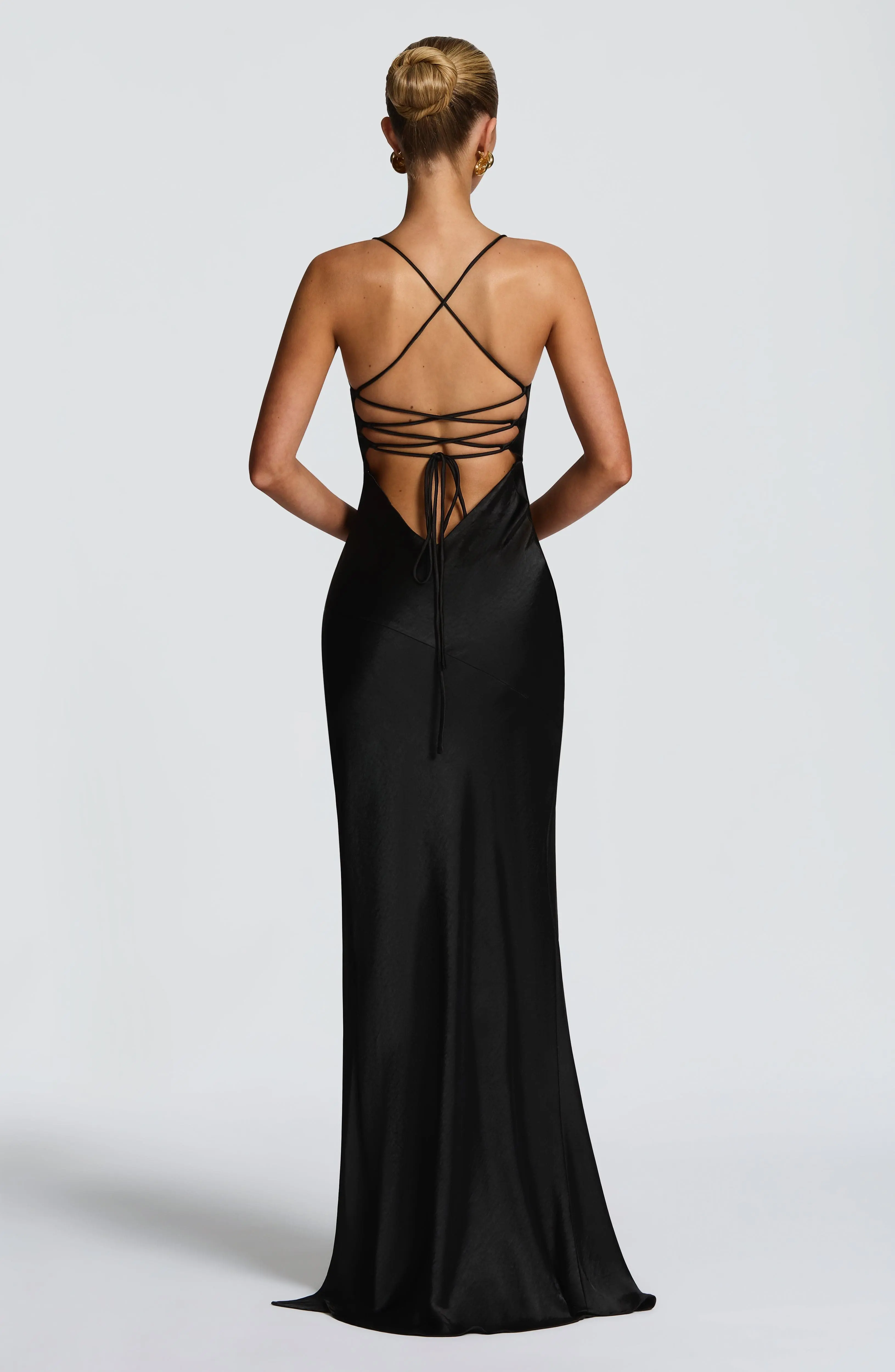 Isobel Maxi Dress - Black - Image 2