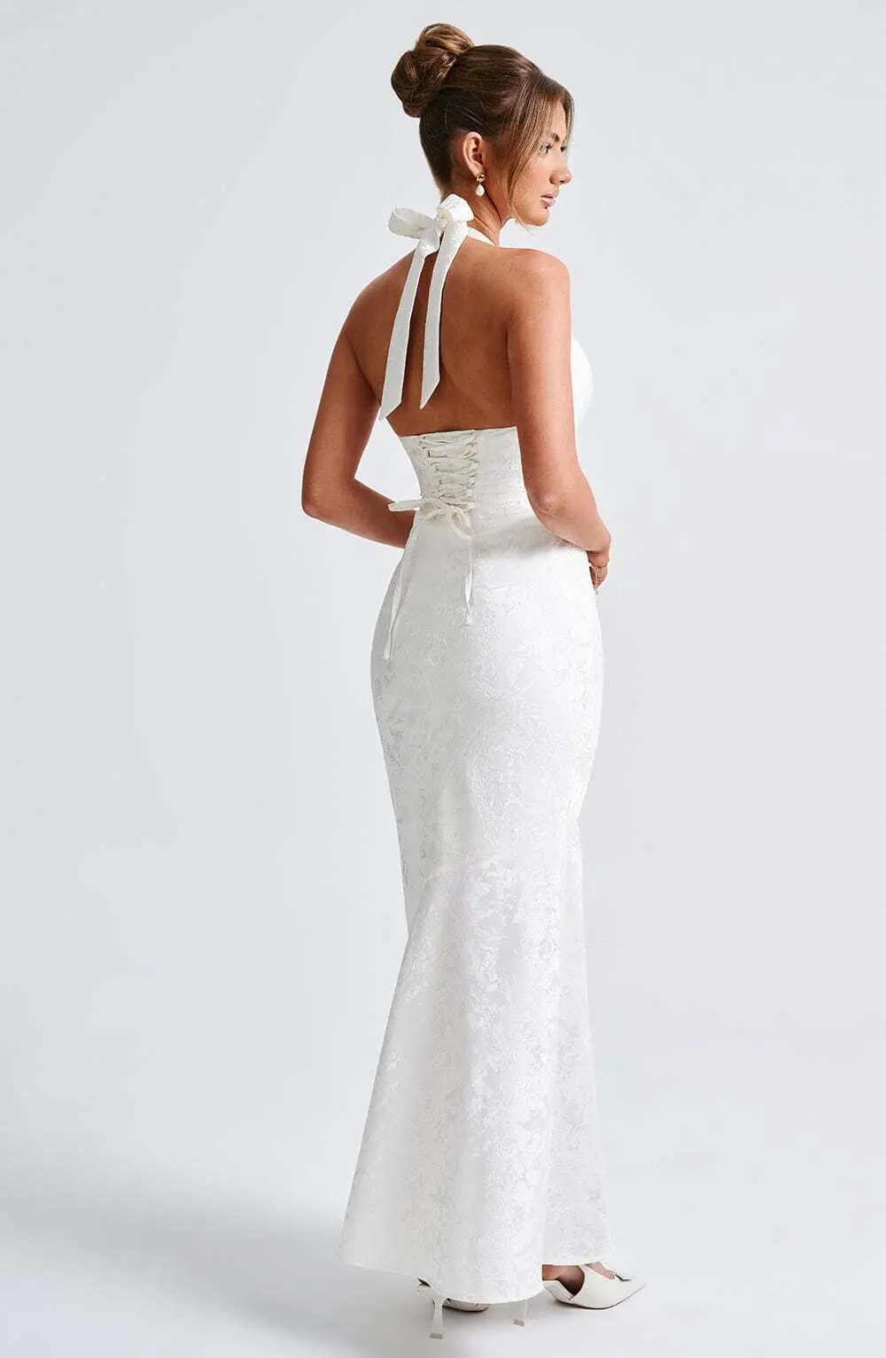 Josephine Maxi Dress - Ivory - Image 7