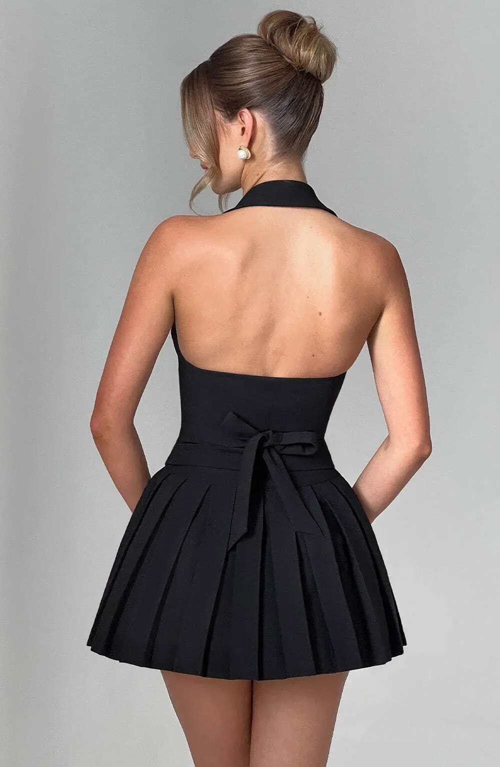 Gretchen Mini Skirt - Black - Image 8